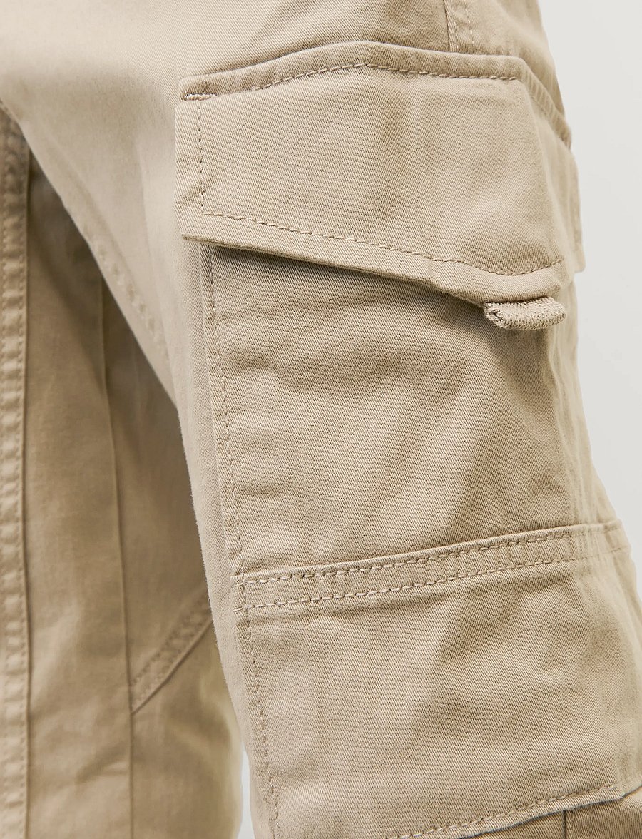 Jack & Jones - JPSTPAUL JJFLAKE 1075 CROCKERY NOOS JNR - cargohosen - crockery - 5