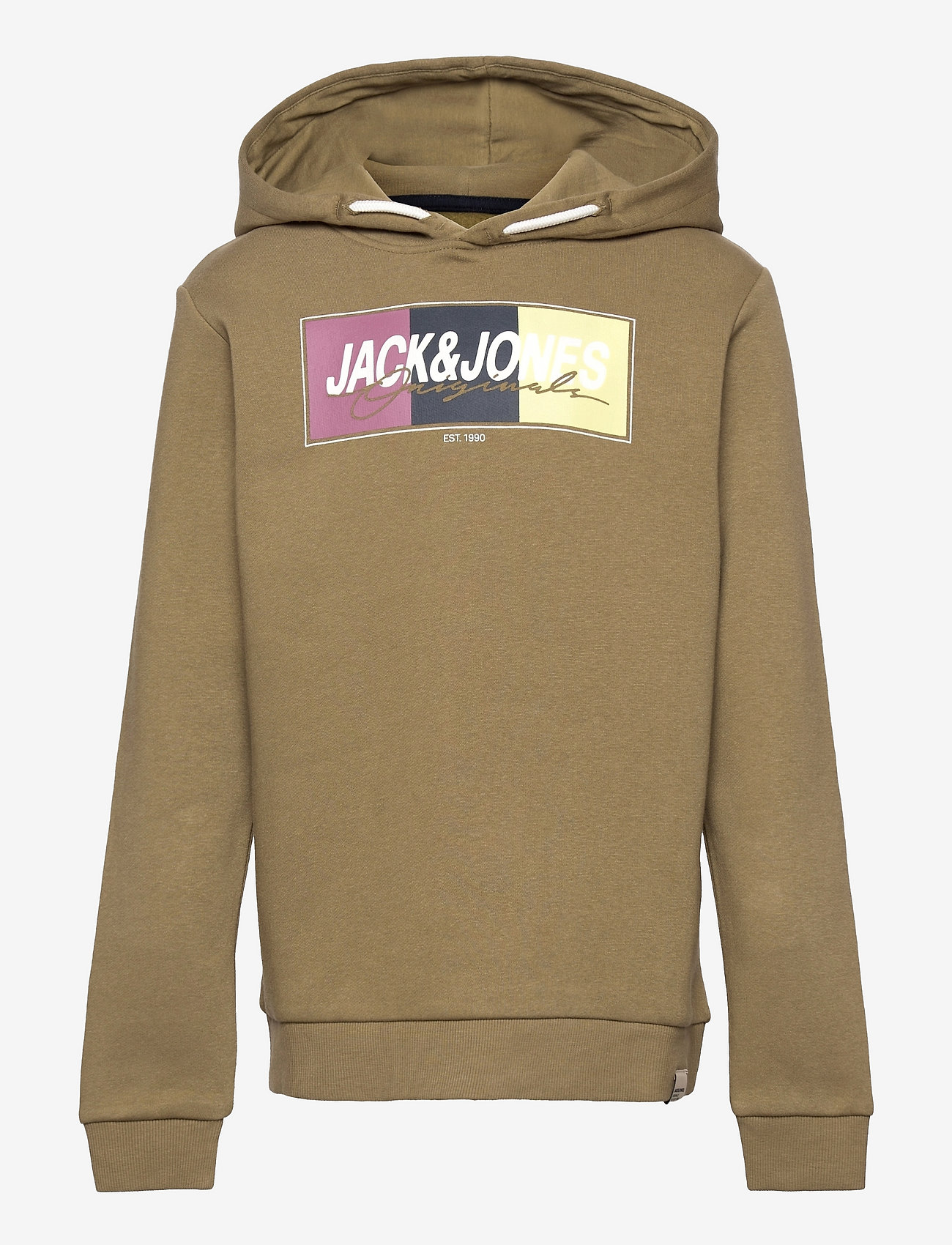 Jack & Jones - JORMASON SWEAT HOOD SN JR - martini olive - 0