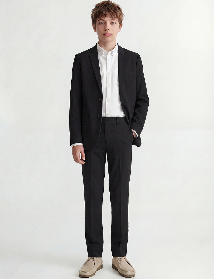 Jack & Jones - JPRSOLAR SUIT NOOS JNR - blazere - black - 0