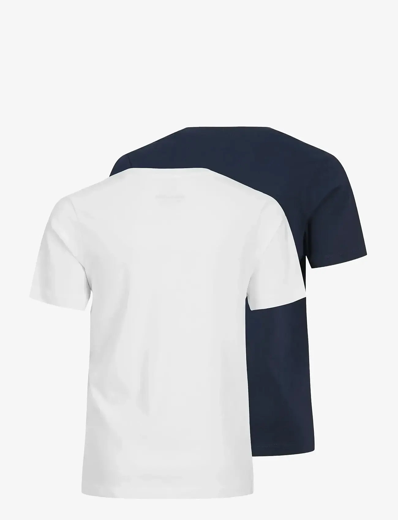 Jack & Jones - JJECORP LOGO TEE SS CN 2PK MP NOOS JNR - short-sleeved t-shirts - navy blazer - 2