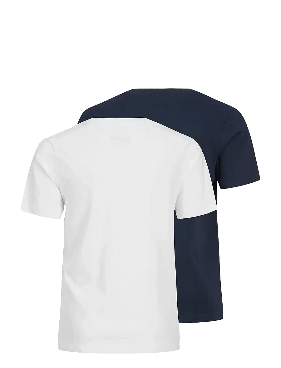 Jack & Jones - JJECORP LOGO TEE SS CN 2PK MP NOOS JNR - t-shirts à manches courtes - navy blazer - 2