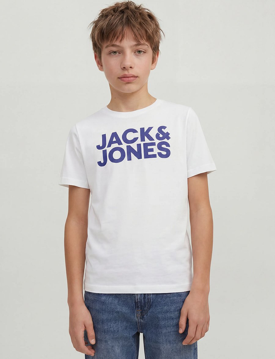 Jack & Jones - JJECORP LOGO TEE SS CN 2PK MP NOOS JNR - t-krekli ar īsām piedurknēm - navy blazer - 0