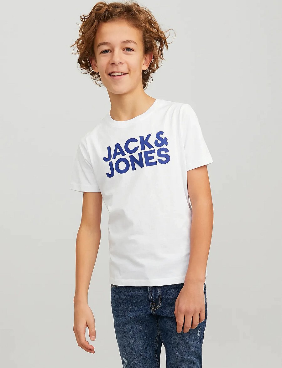 Jack & Jones - JJECORP LOGO TEE SS CN 2PK MP NOOS JNR - t-shirts à manches courtes - navy blazer - 5