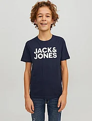 Jack & Jones - JJECORP LOGO TEE SS CREW NE 2PK NOOS JNR - short-sleeved - navy blazer - 3