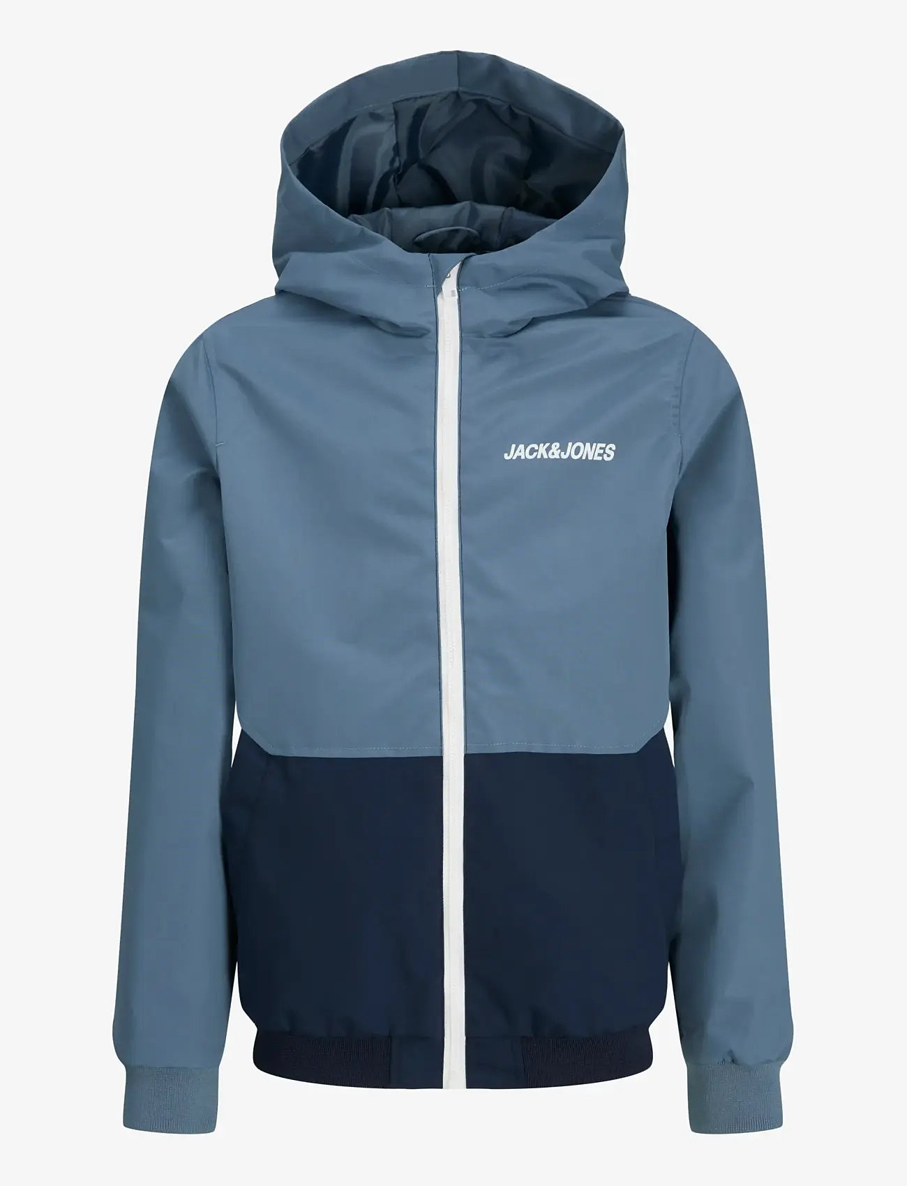 Jack & Jones - JJERUSH BLOCKING HOOD BOMBER NOOS JNR - windjacken - blue mirage - 1