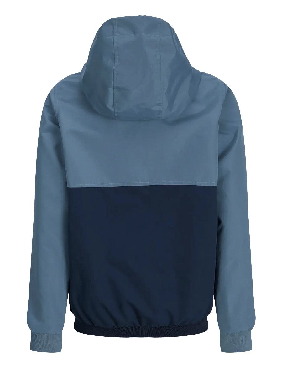 Jack & Jones - JJERUSH BLOCKING HOOD BOMBER JNR - windjacken - blue mirage - 2