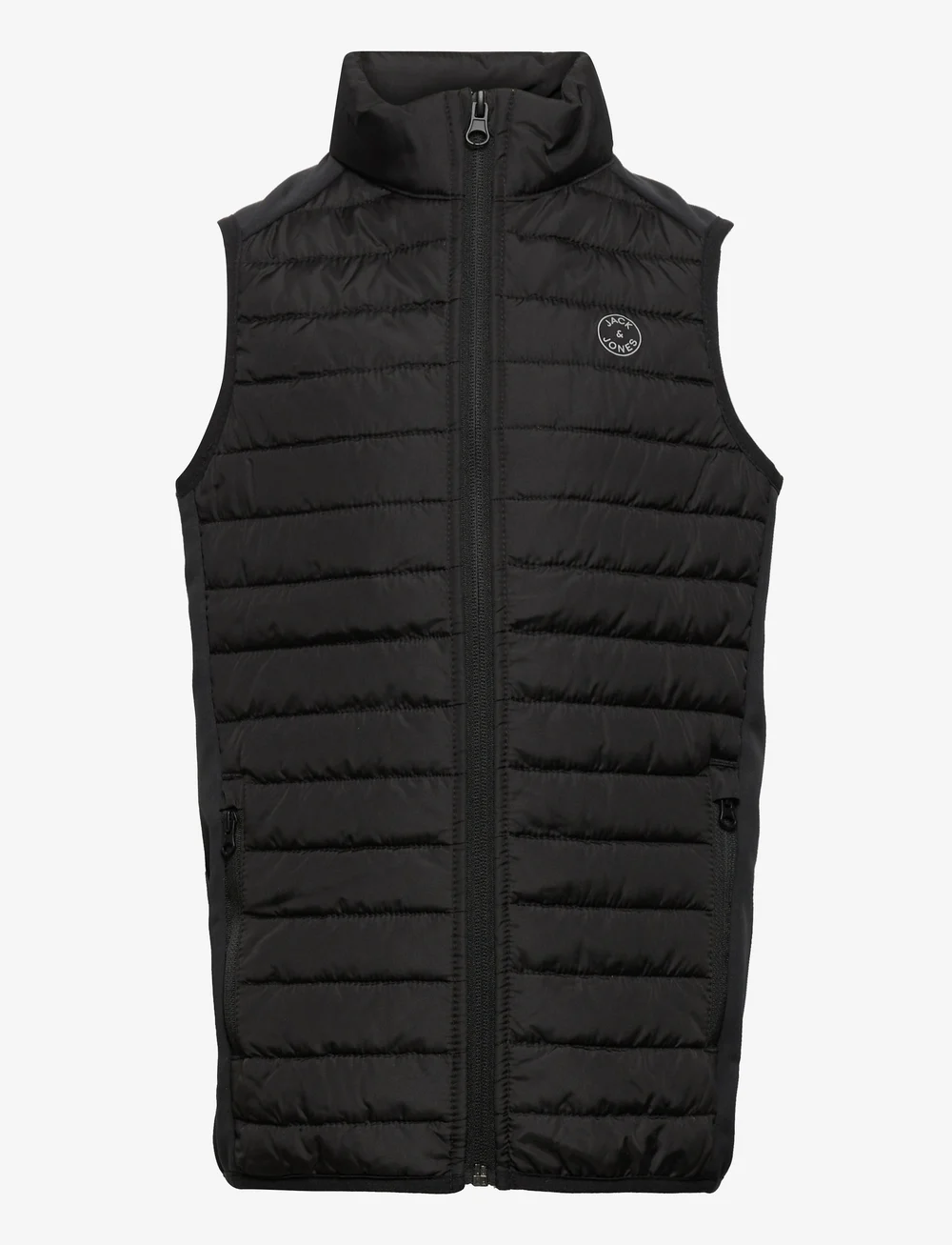 Jack & Jones - JJEMULTI BODYWARMER COLLAR JNR - shoppa efter ålder - black - 1