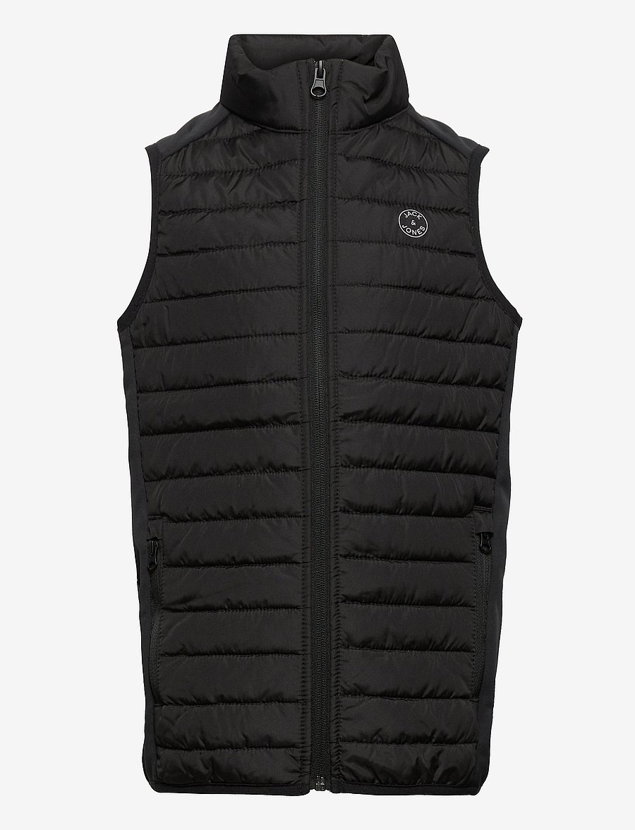 Jack & Jones - JJEMULTI BODYWARMER COLLAR SN JR - shop efter alder - black - 1