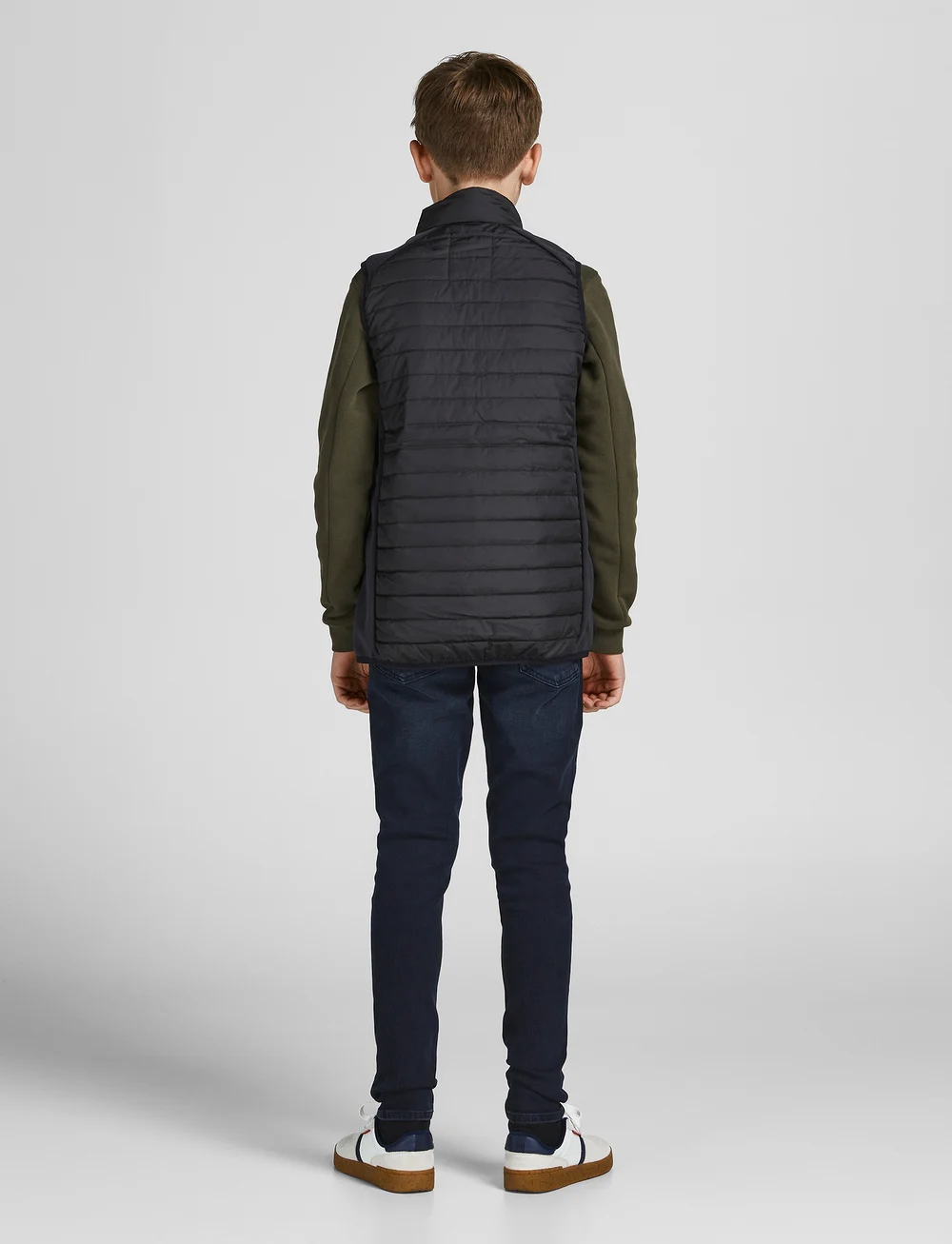 Jack & Jones - JJEMULTI BODYWARMER COLLAR JNR - shoppa efter ålder - black - 3