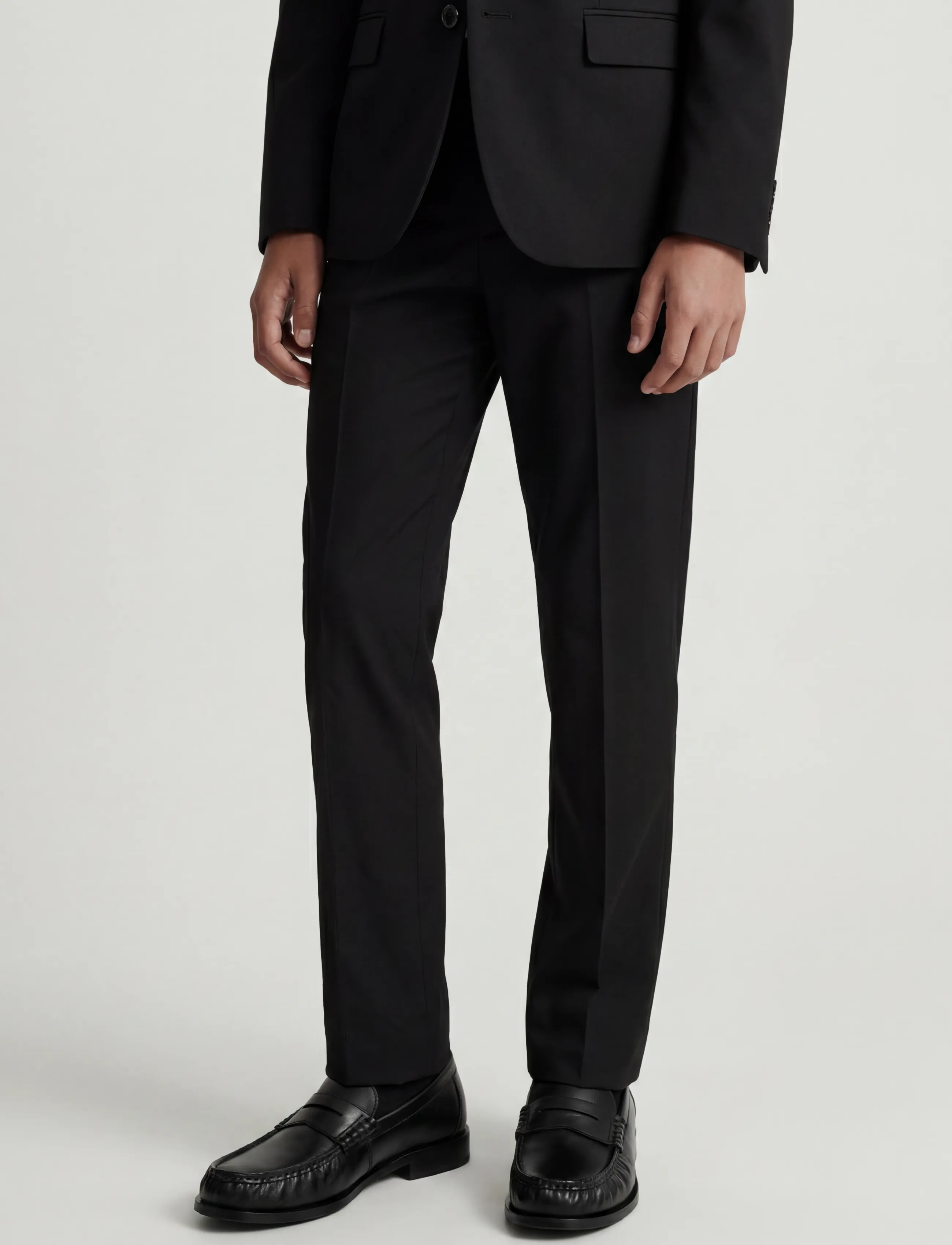 Jack & Jones Jprsolar Trouser Noos Jnr, Børn, Slim Fit Bukser, Sort, Str: 134