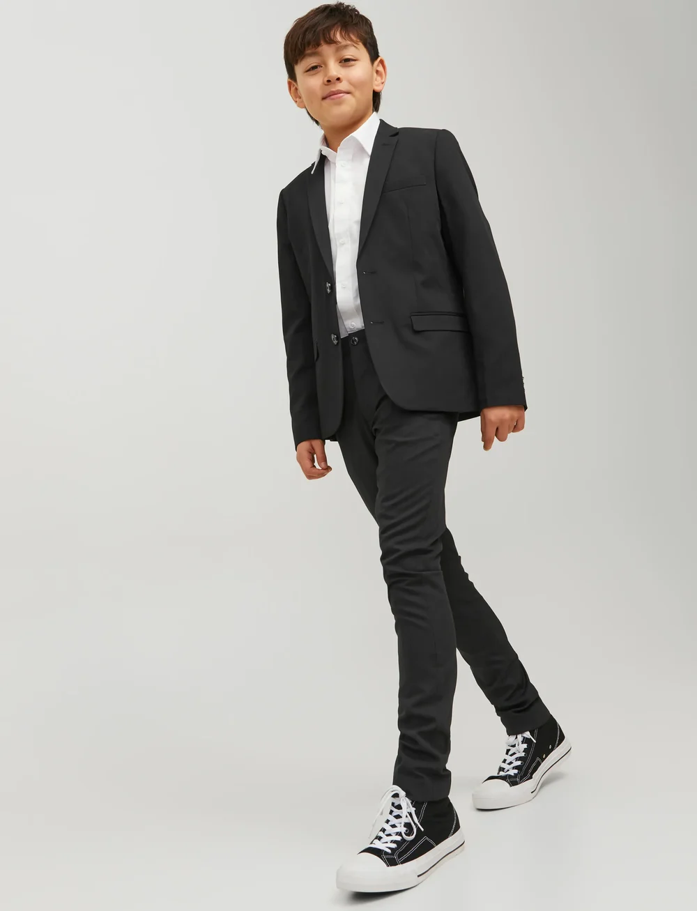 Jack & Jones - JPRSOLAR TROUSER NOOS JNR - byxor - black - 5