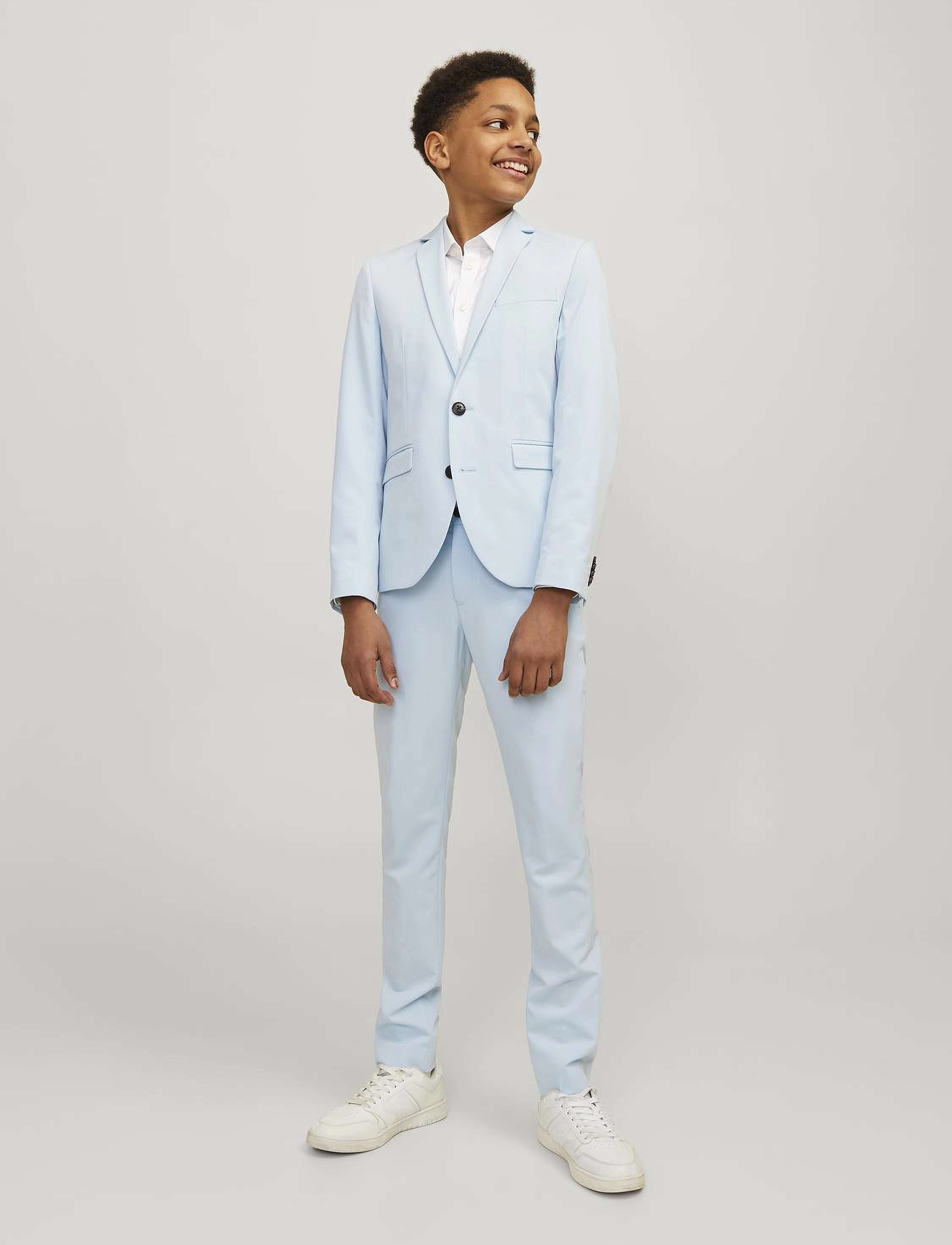 Jack & Jones - JPRSOLAR TROUSER NOOS JNR - laveste priser - cashmere blue - 5