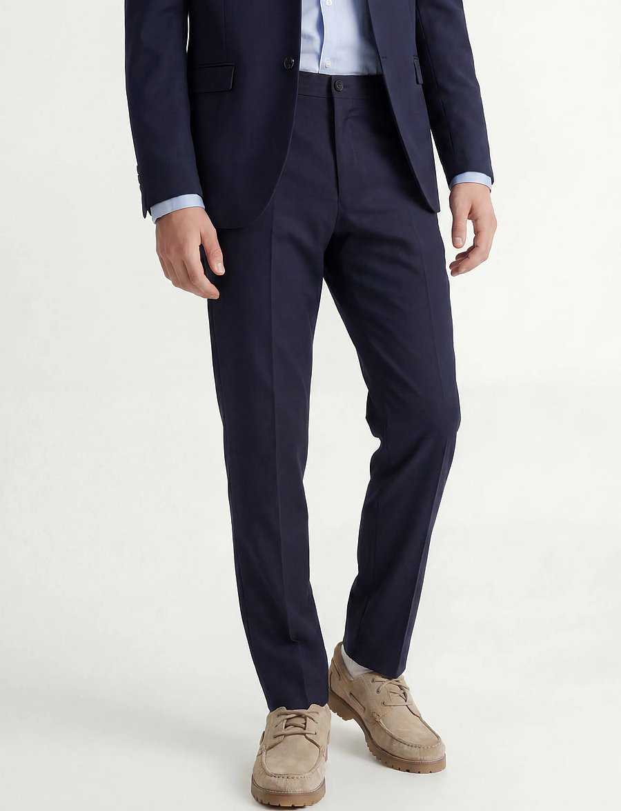 Jack & Jones - JPRSOLAR TROUSER NOOS JNR - byxor - dark navy - 0