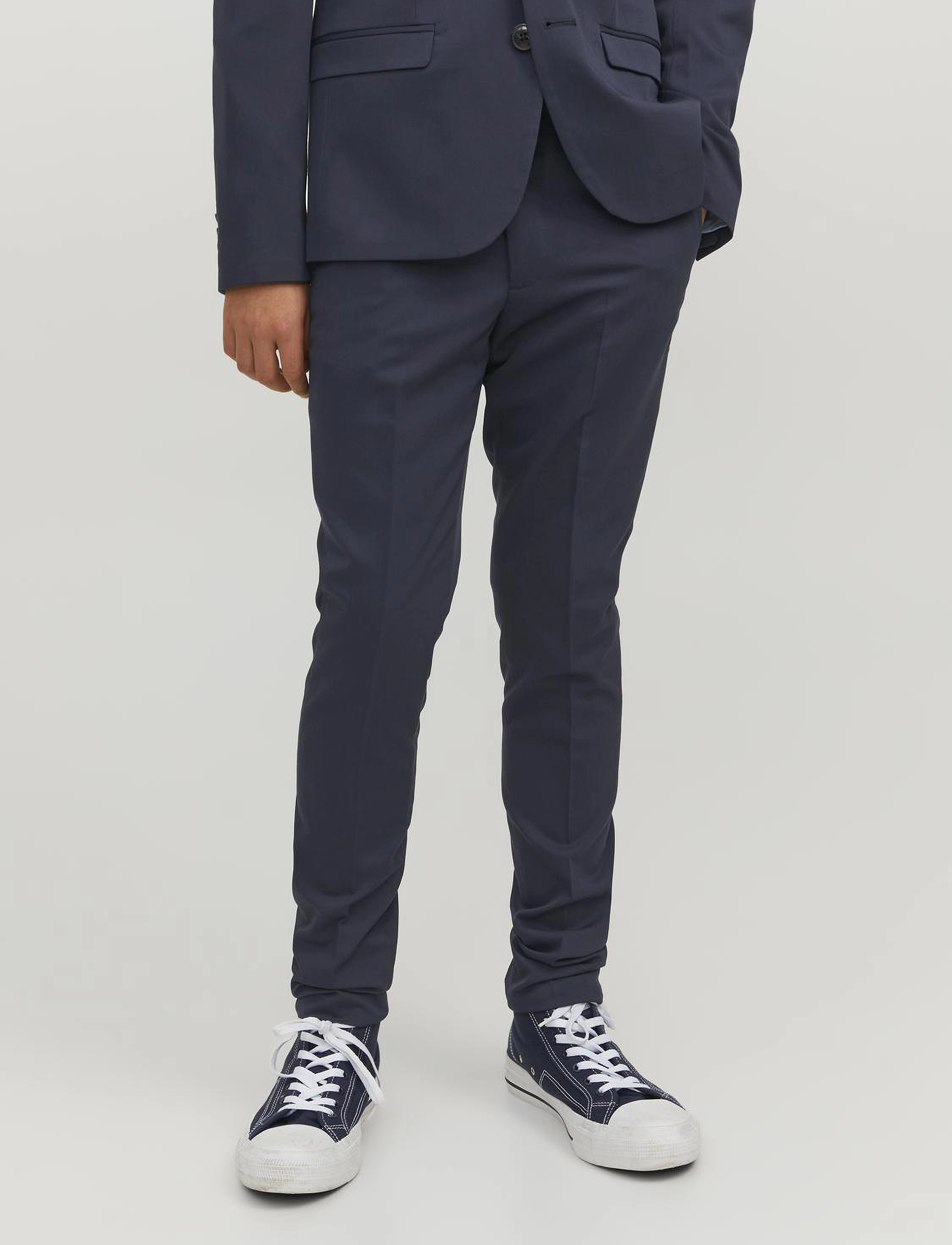 Jack & Jones JPRSOLAR TROUSER NOOS JNR - Bukser - DARK NAVY / navy