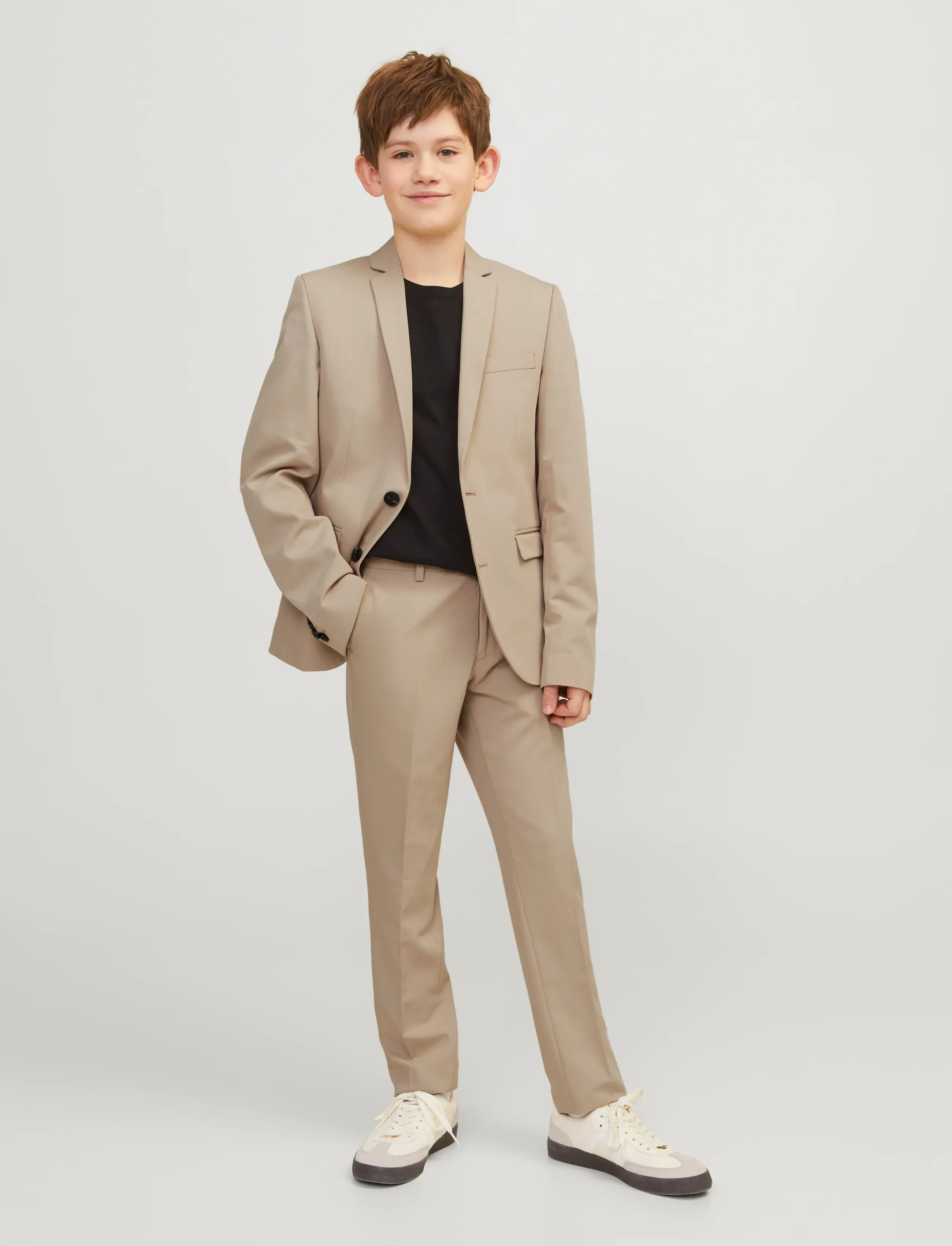 Jack & Jones - JPRSOLAR TROUSER NOOS JNR - trousers - pure cashmere - 3