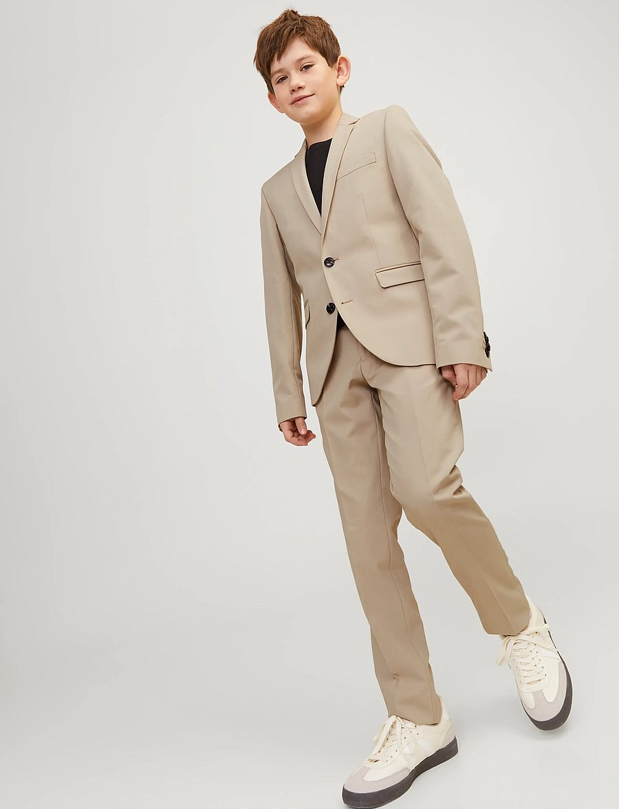 Jack & Jones - JPRSOLAR TROUSER NOOS JNR - bukser - pure cashmere - 4
