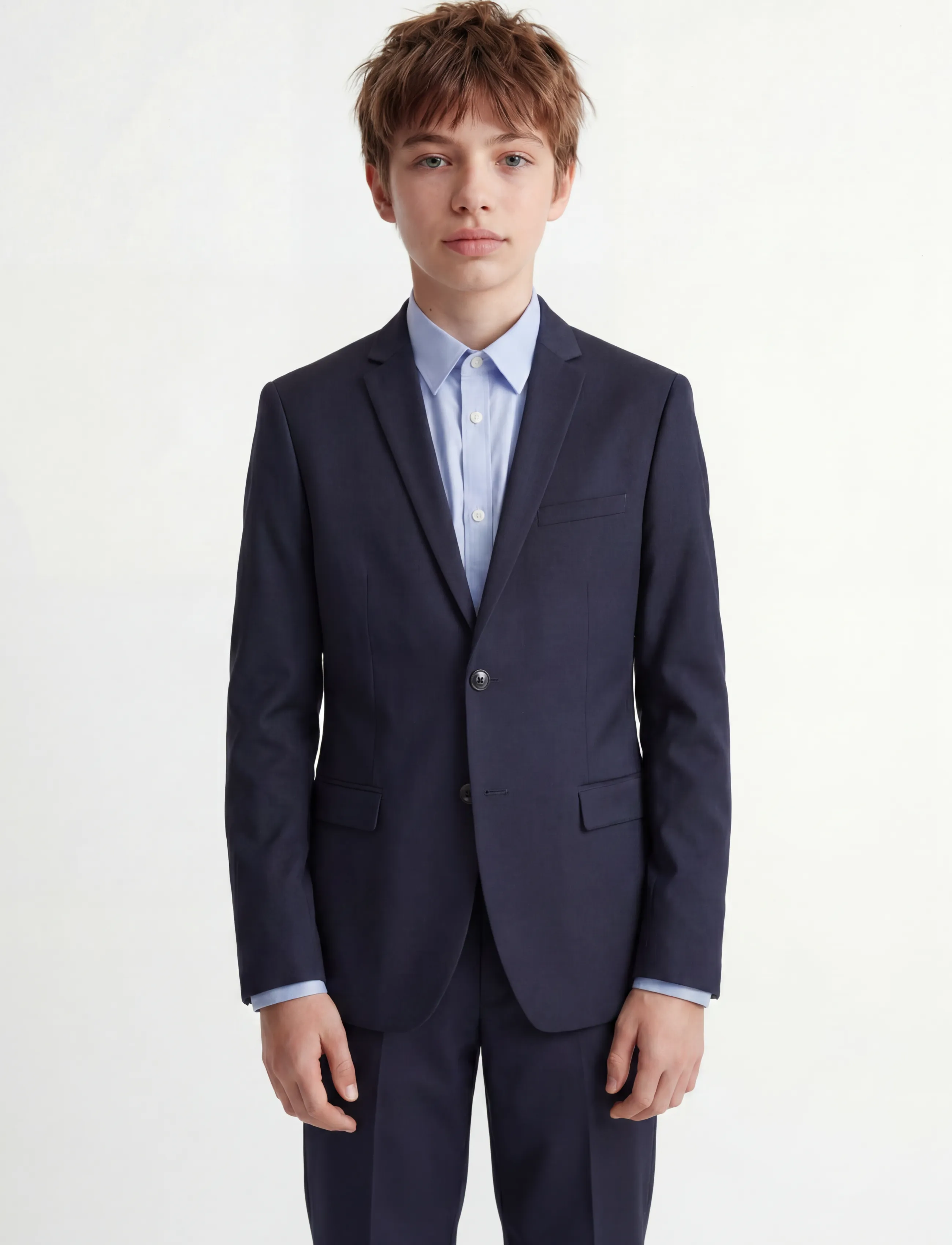 Jack & Jones Jprsolar Blazer Jnr, 140, Schwarz - Blazer, Kinder