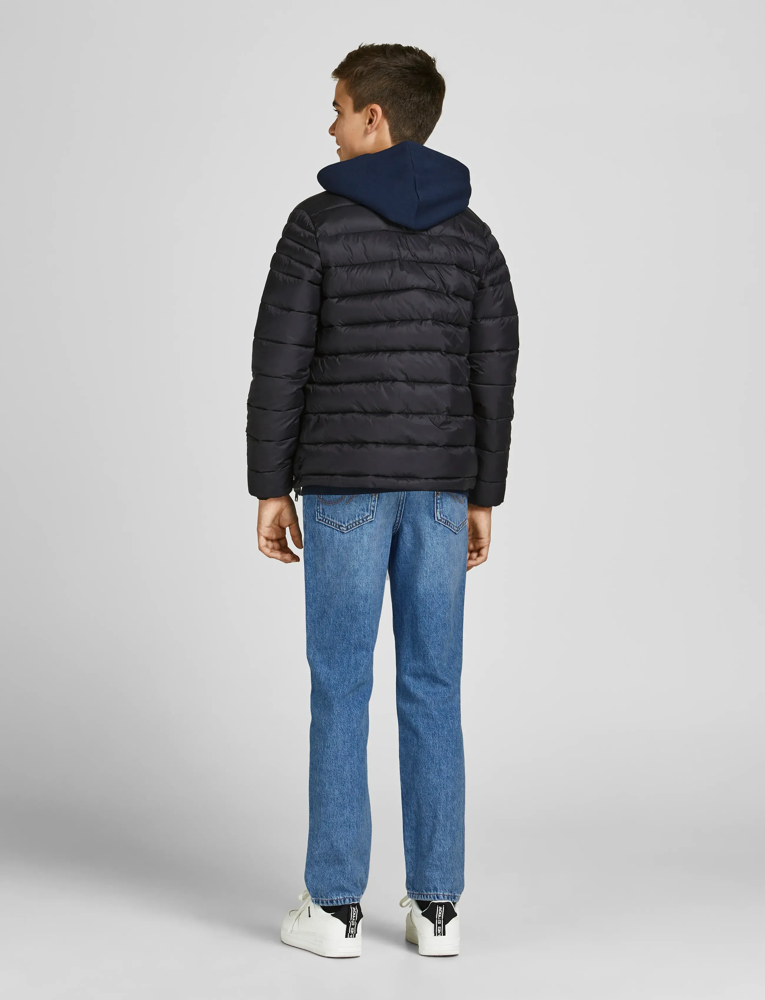 Jack & Jones - JJICLARK JJORIGINAL MF 023 NOOS JNR - regular jeans - blue denim - 3