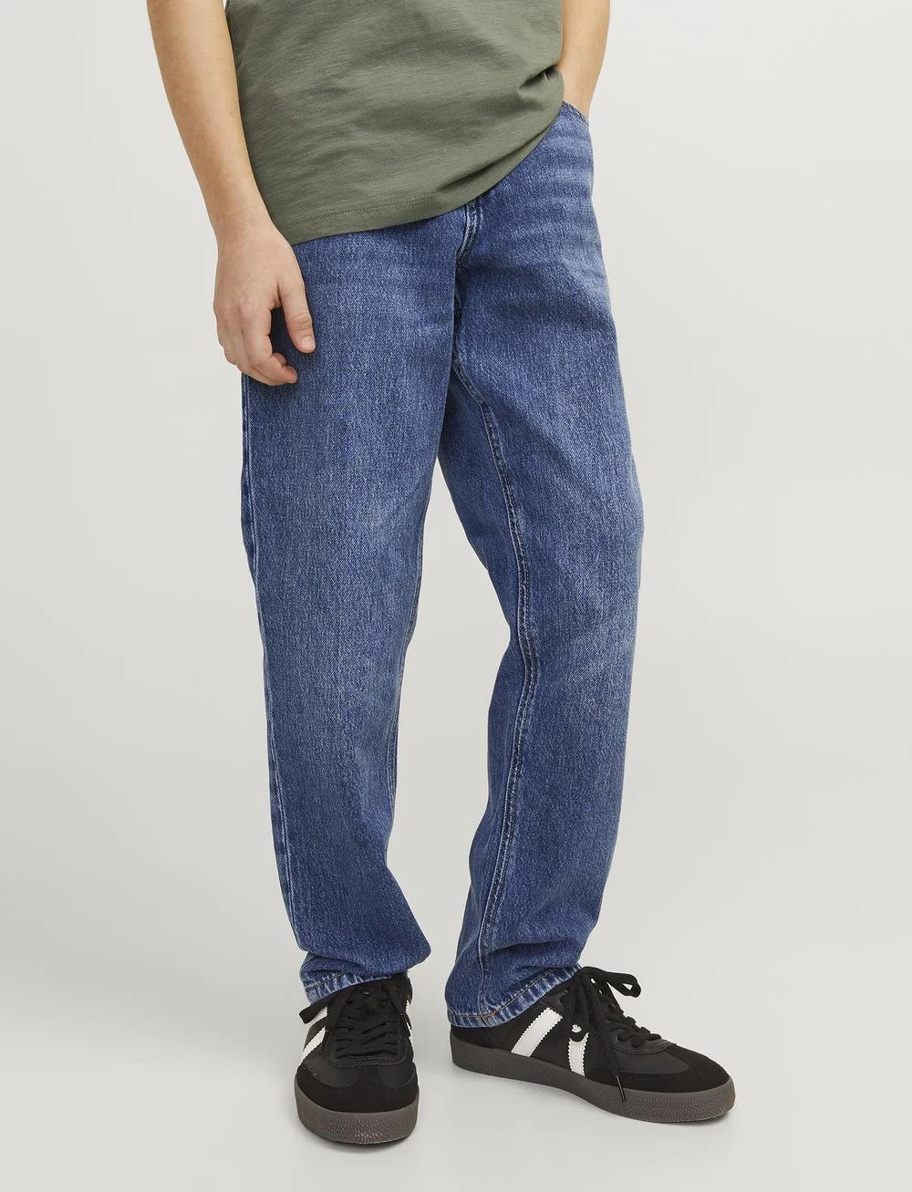 Jack & Jones - JJICLARK JJORIGINAL AKM 123 NOOS JNR - regular jeans - blue denim - 0