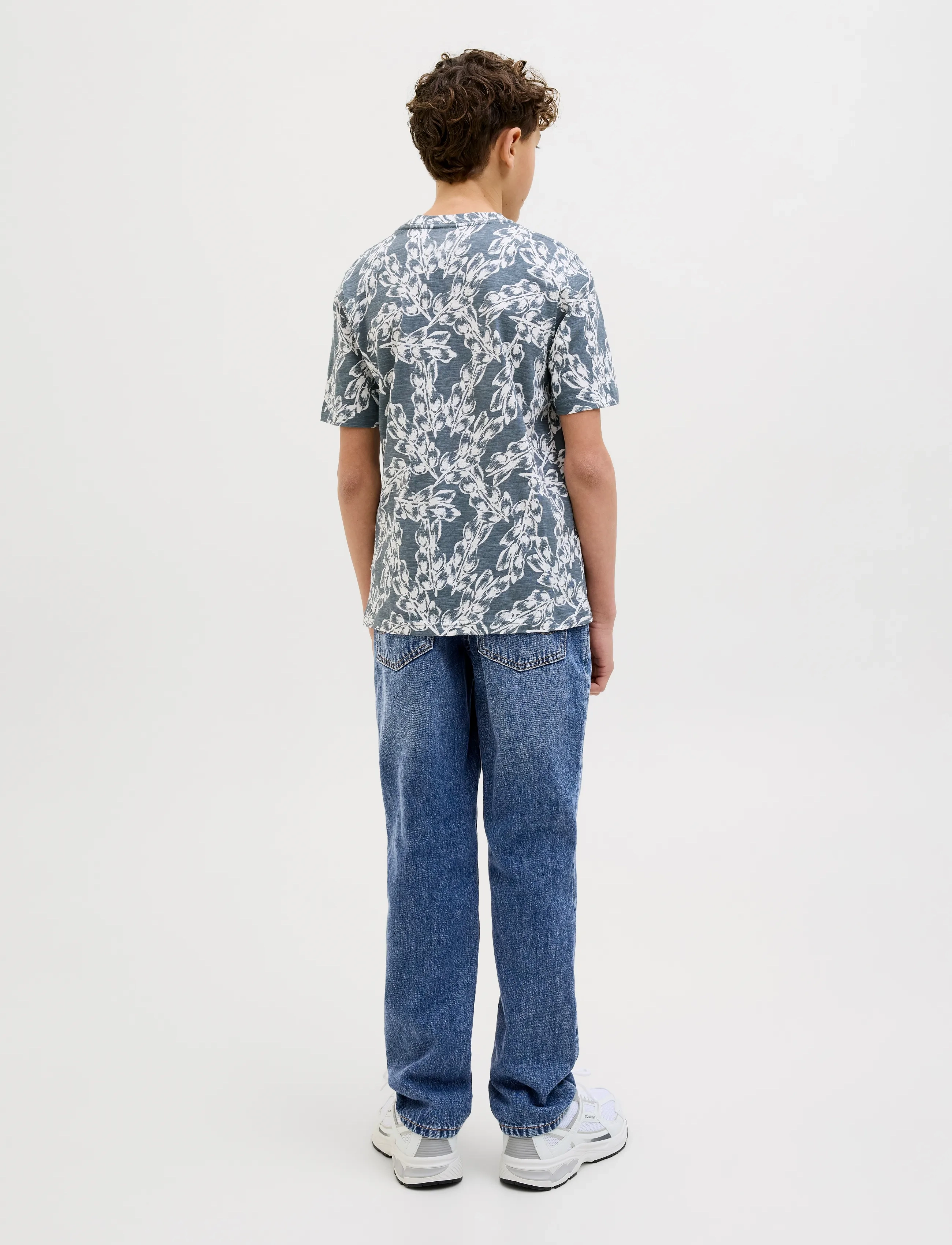 Jack & Jones - JJICLARK JJORIGINAL AKM 123 NOOS JNR - regular jeans - blue denim - 3