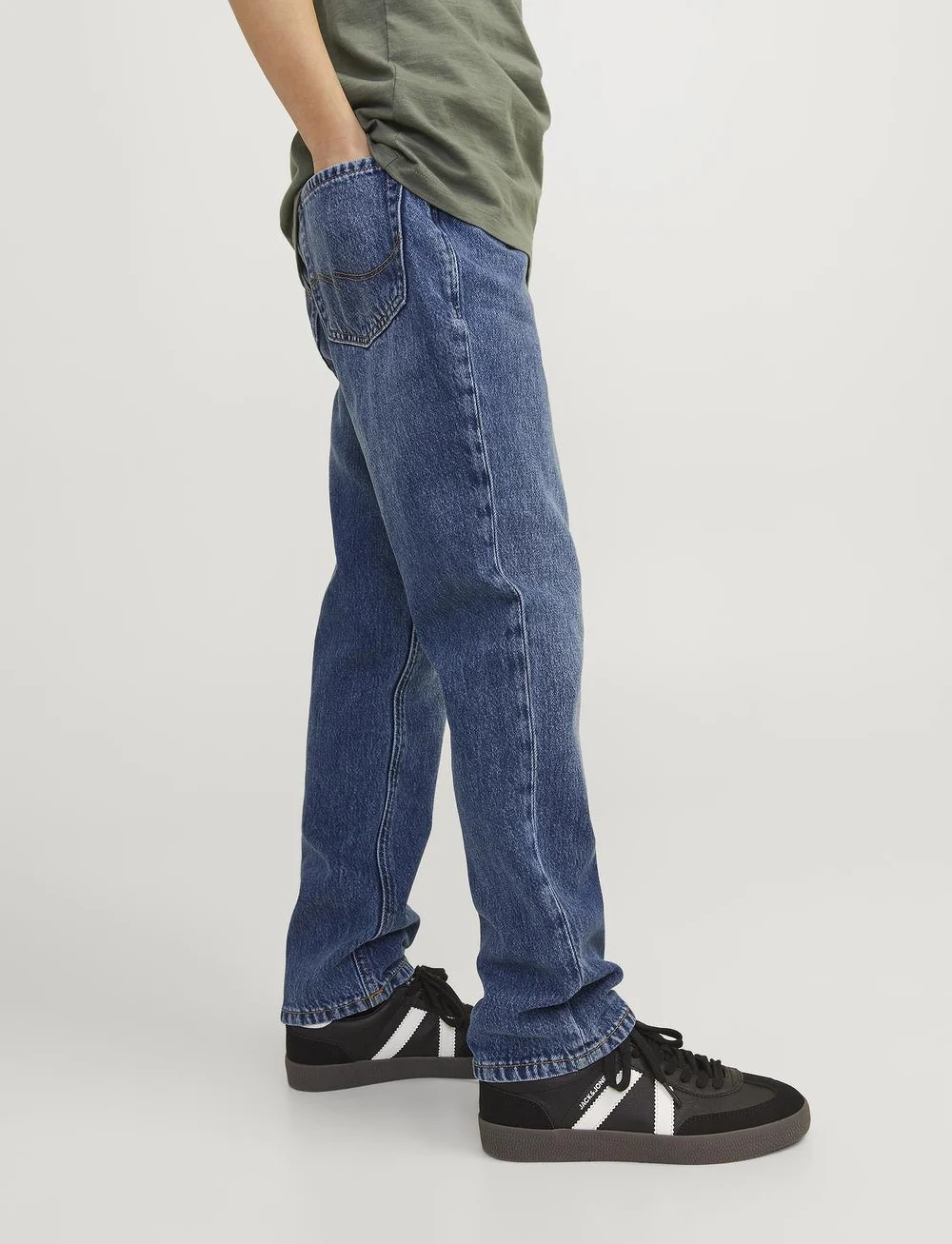 Jack & Jones - JJICLARK JJORIGINAL AKM 123 NOOS JNR - regular jeans - blue denim - 5