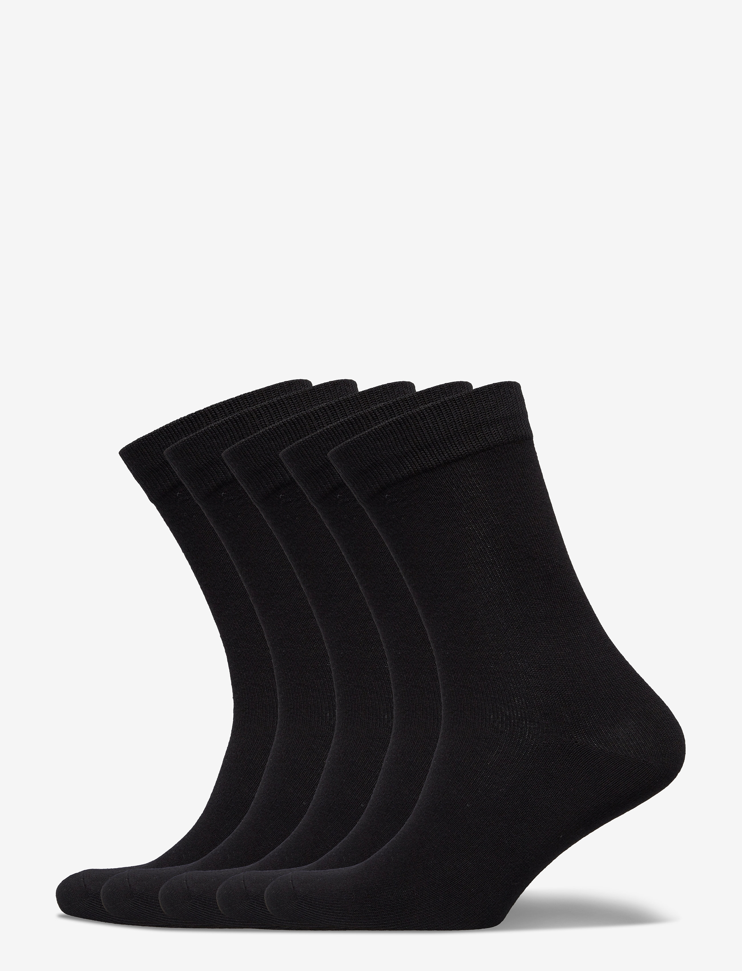 Jack & Jones JACBLACK SOCK 5 PACK NOOS JNR - Sokid - BLACK / black