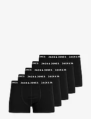 Jack & Jones - JACHUEY TRUNKS 5 PACK NOOS JNR - kalsonger - black - 0