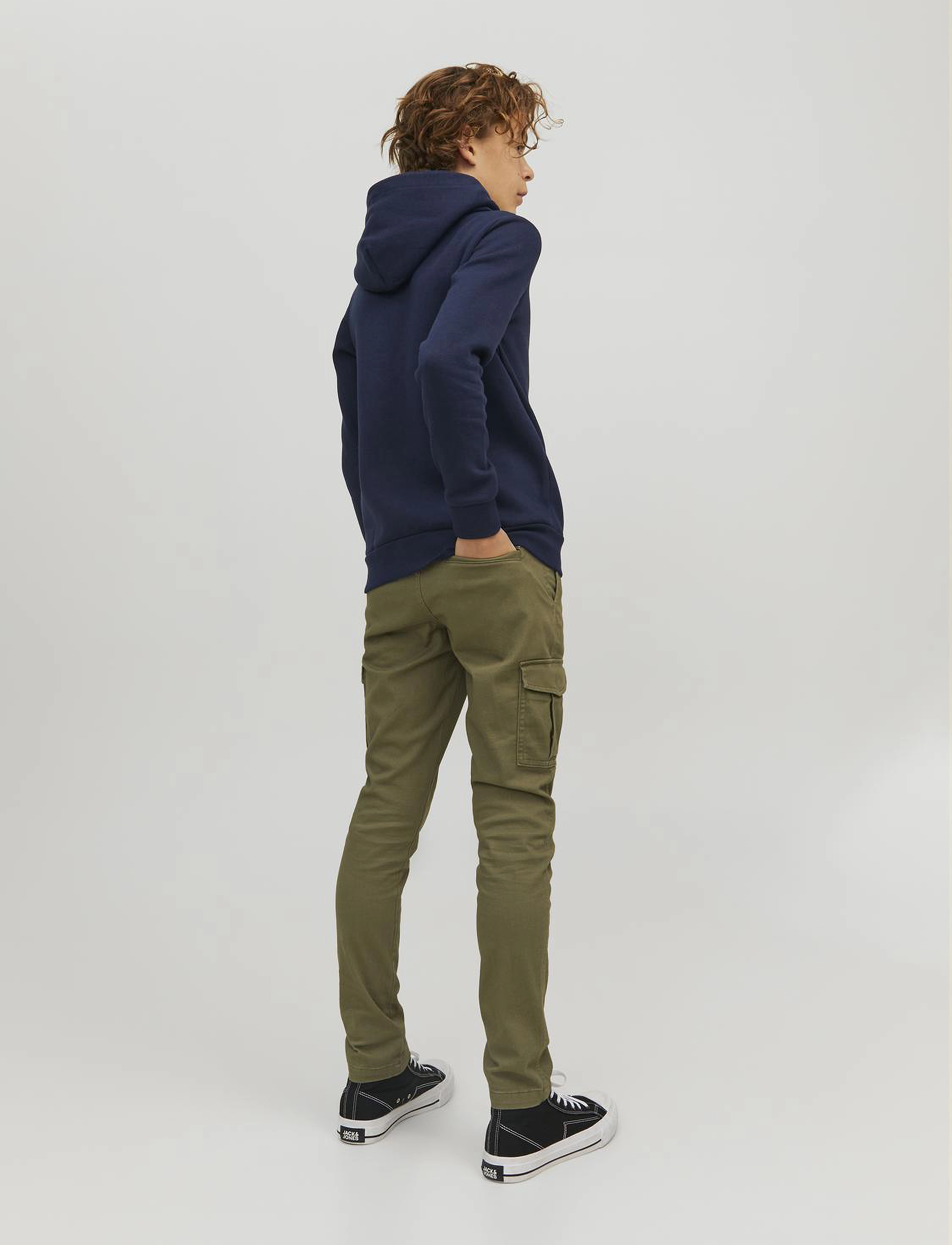 Jack & Jones - JJECORP LOGO SWEAT HOOD 2PK MP NOOS JNR - black - 3