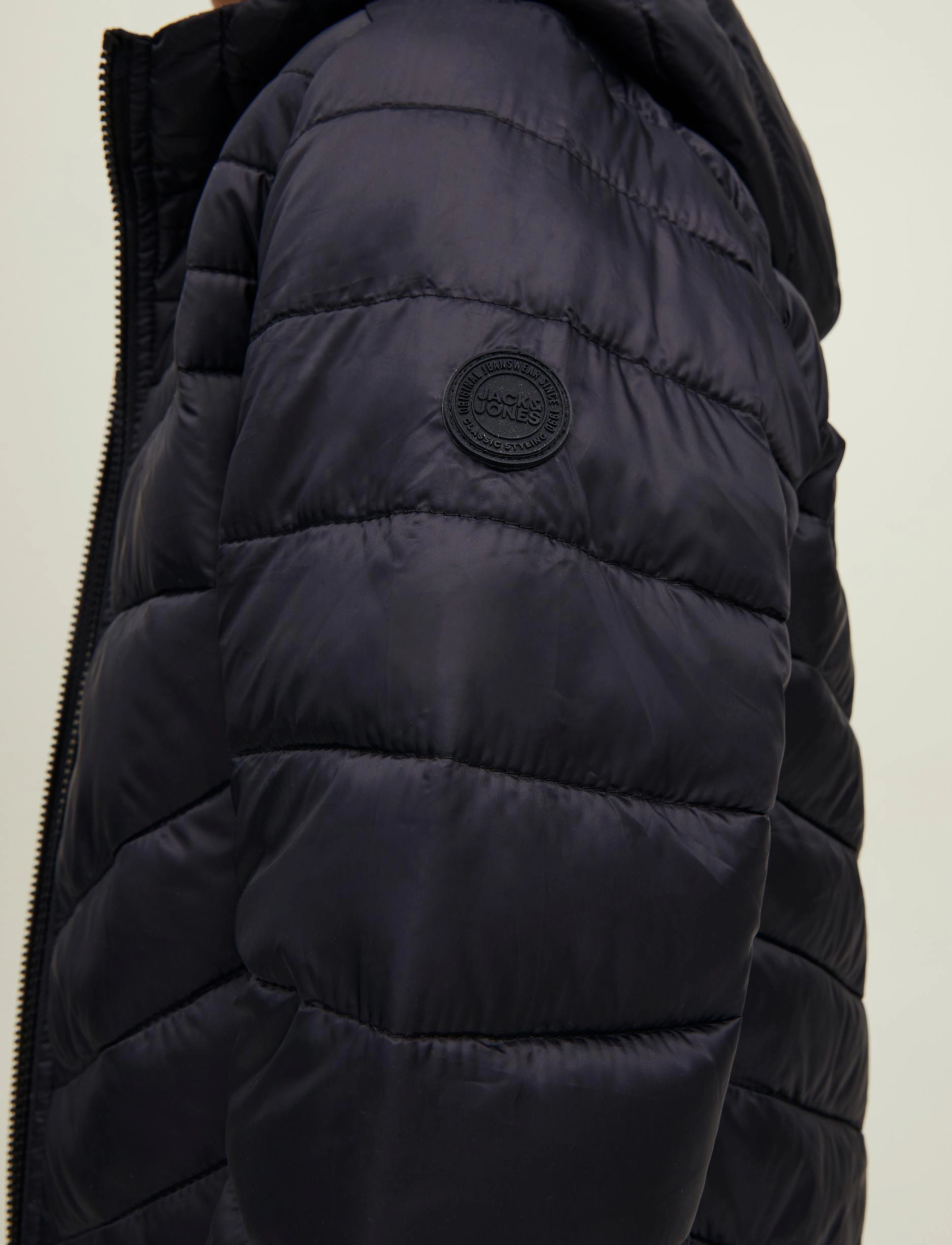 Jack & Jones - JJEHERO PUFFER HOOD NOOS JNR - black - 4