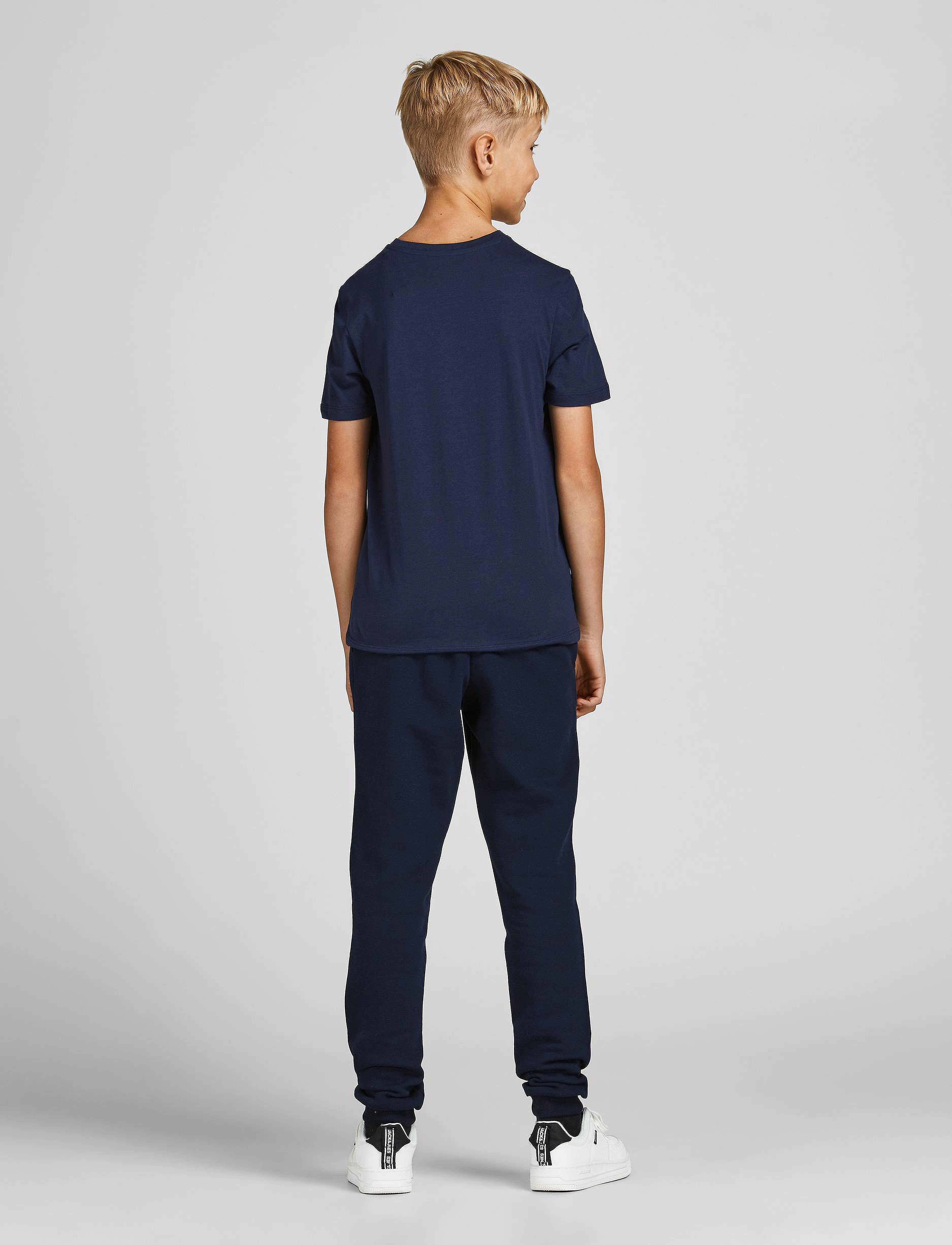 Jack & Jones - JPSTLOGO SWEAT PANT 2 COL 22/23 NOOS JNR - navy blazer - 3