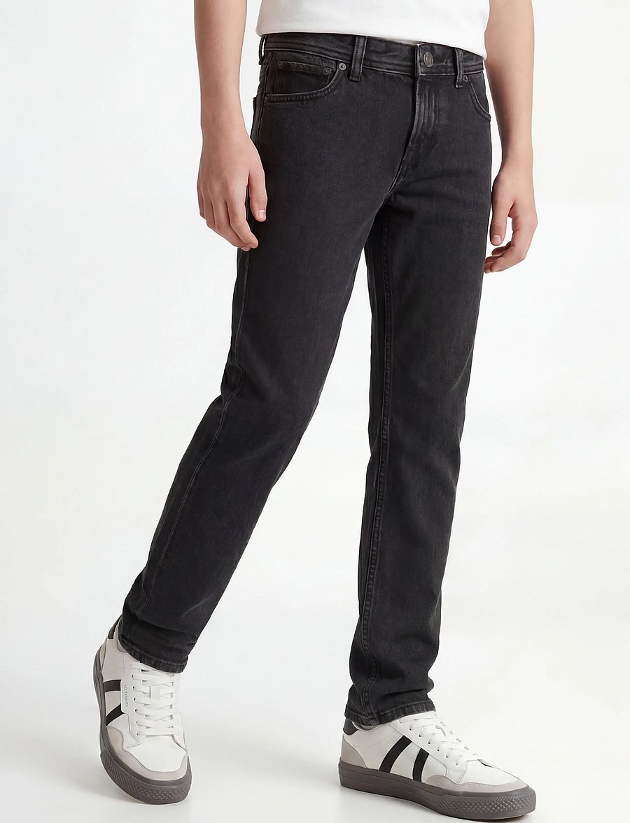 Jack & Jones - JJICHRIS JJORIGINAL AKM 823 NOOS JNR - regular jeans - black denim - 0
