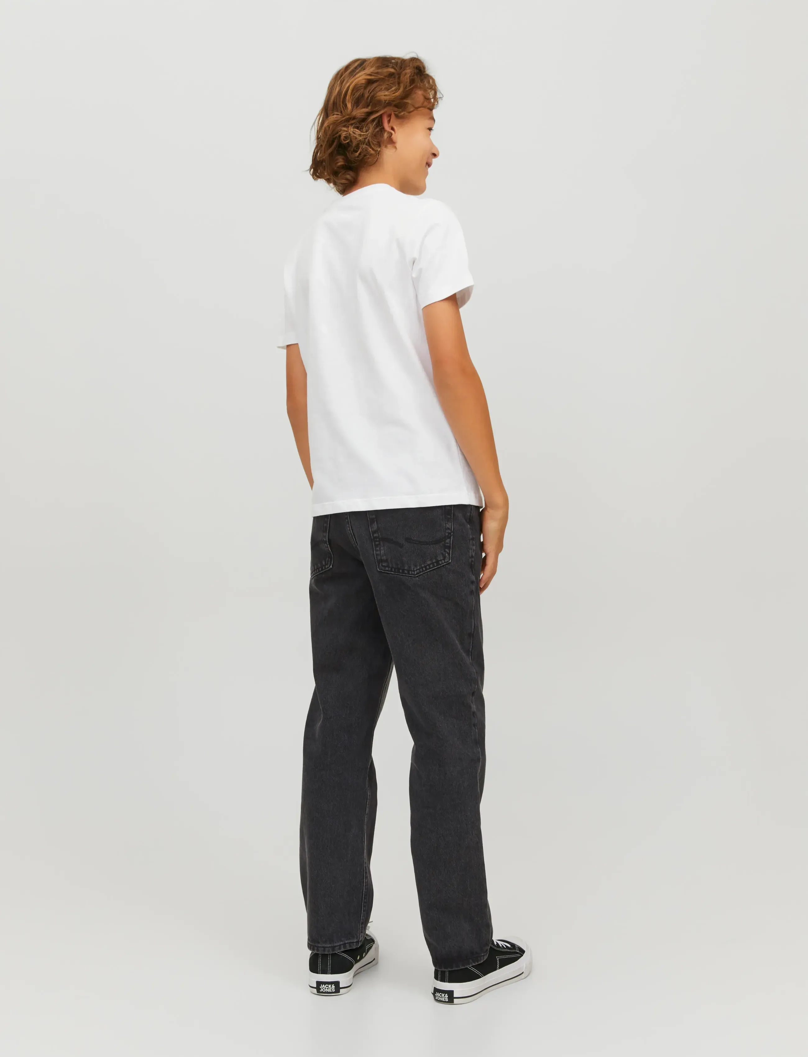 Jack & Jones - JJICHRIS JJORIGINAL AKM 823 NOOS JNR - regular jeans - black denim - 3
