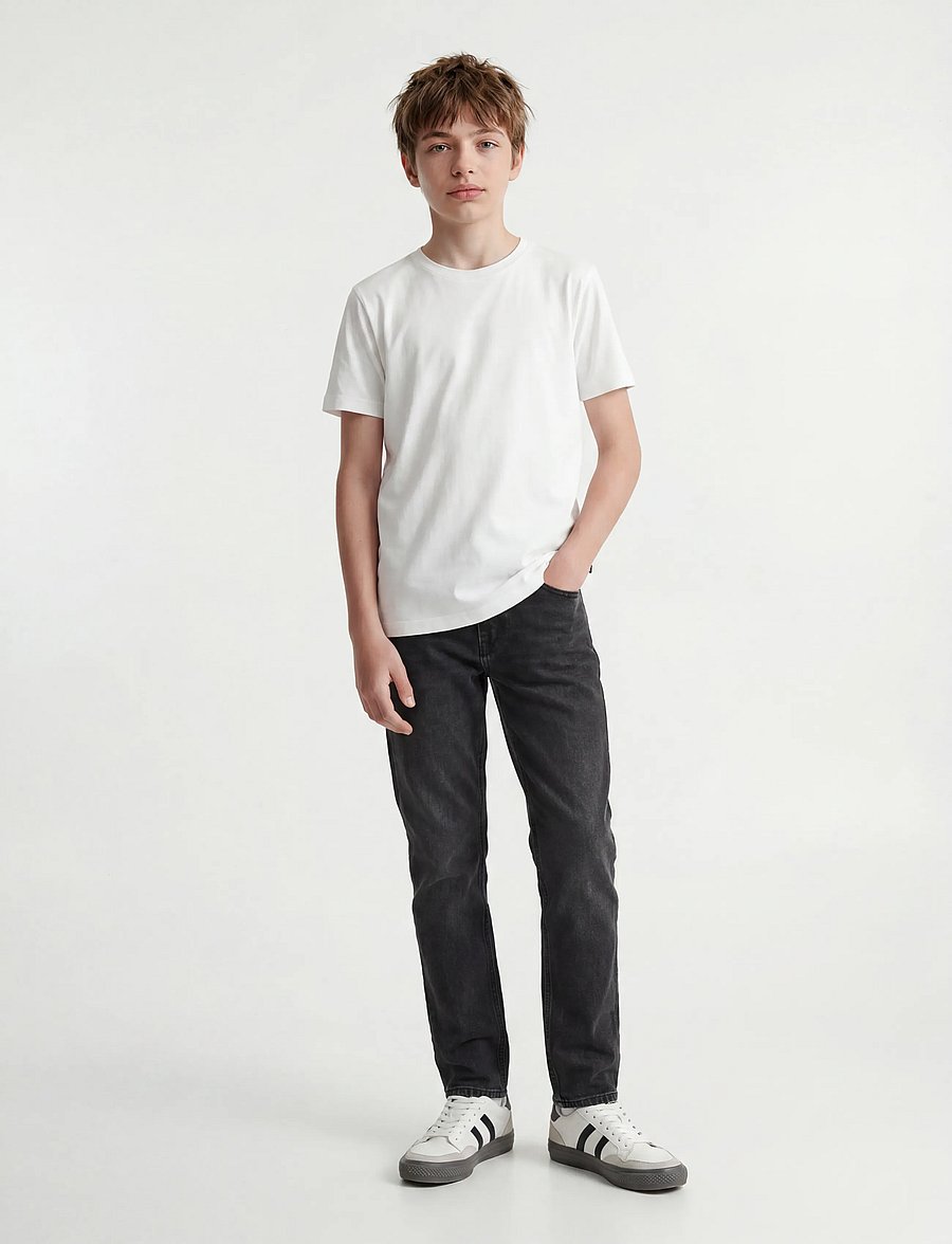 Jack & Jones - JJICHRIS JJORIGINAL AKM 823 NOOS JNR - regular jeans - black denim - 4