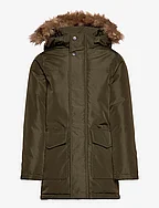 JWHGREAT PADDED PARKA JNR - FOREST NIGHT