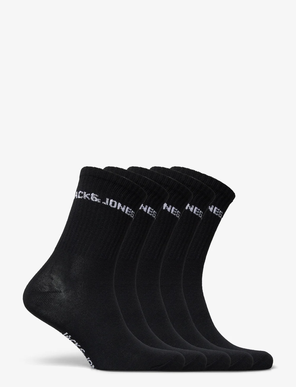 Jack & Jones - JACBASIC LOGO TENNISSOCK 5 PACK NOOS JNR - strümpfe - black - 2