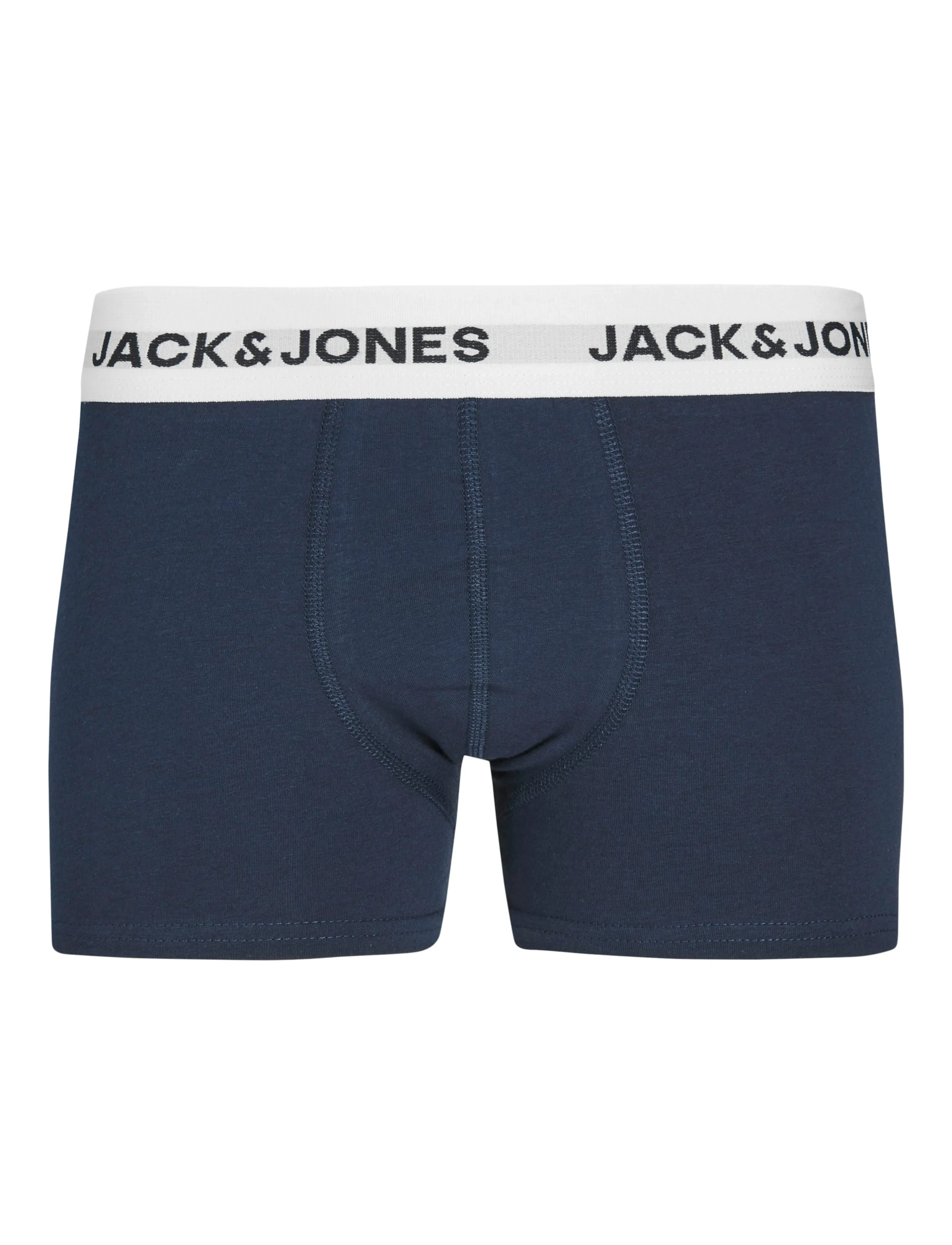 Jack & Jones - JACBASIC WHITE WB TRUNKS 5 PACK NOOS JNR - black - 3