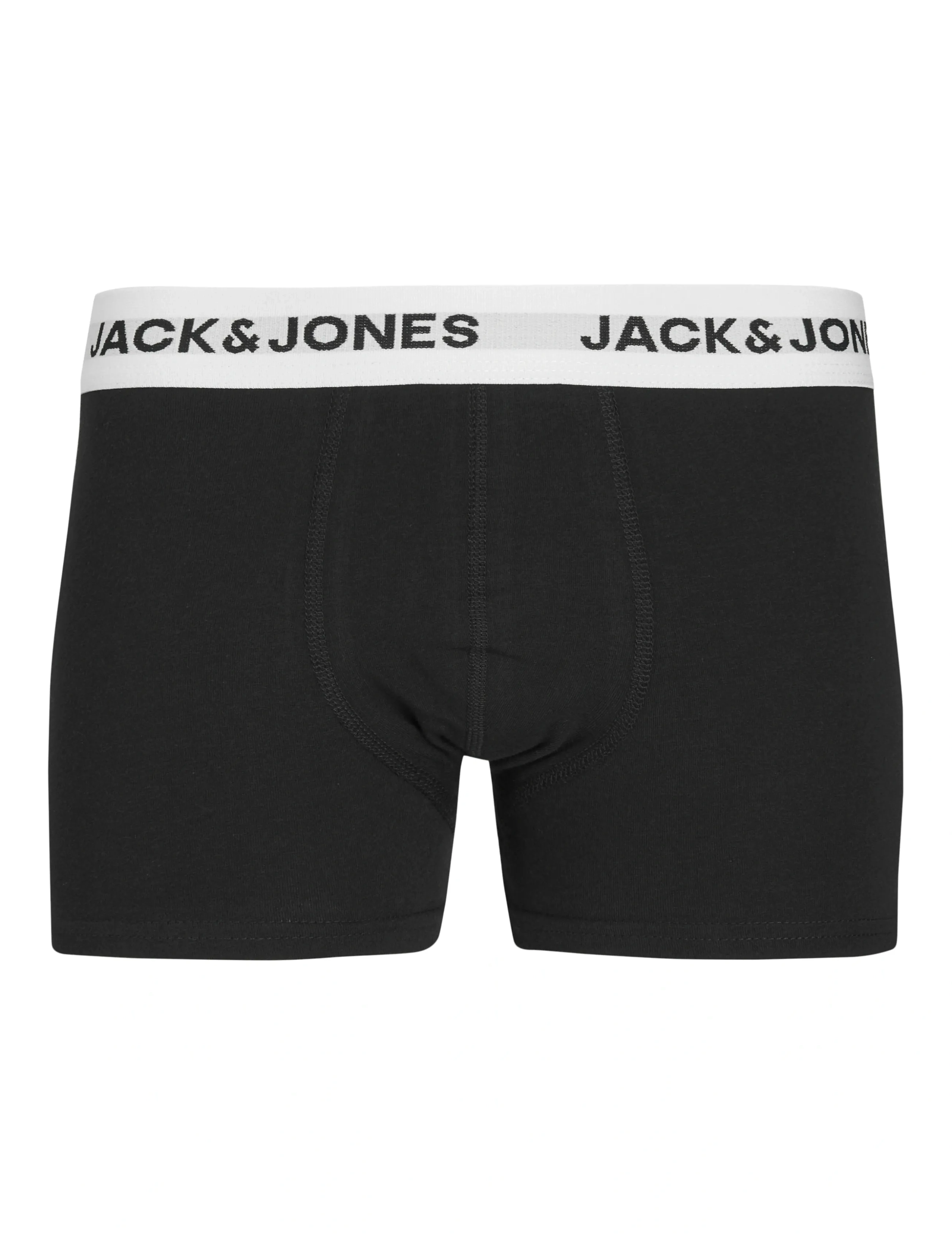 Jack & Jones - JACBASIC WHITE WB TRUNKS 5 PACK NOOS JNR - black - 5