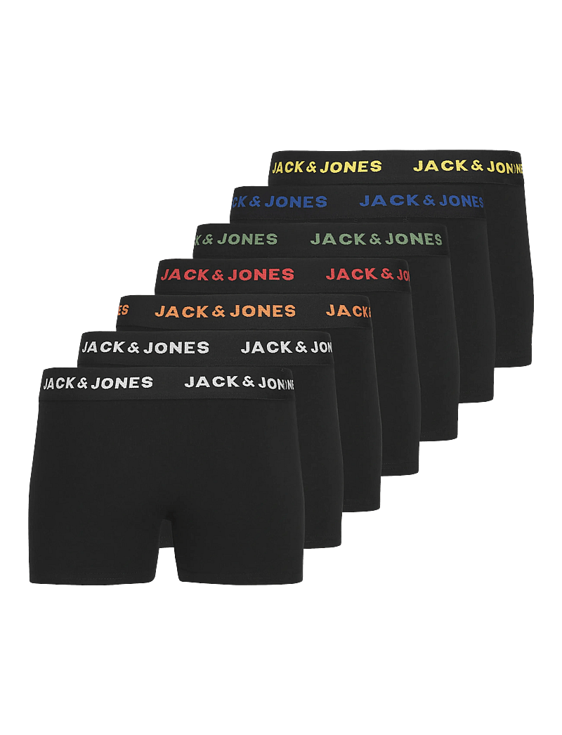 Jack & Jones - JACBASIC TRUNKS 7 PACK NOOS JNR - unterhosen - black - 2