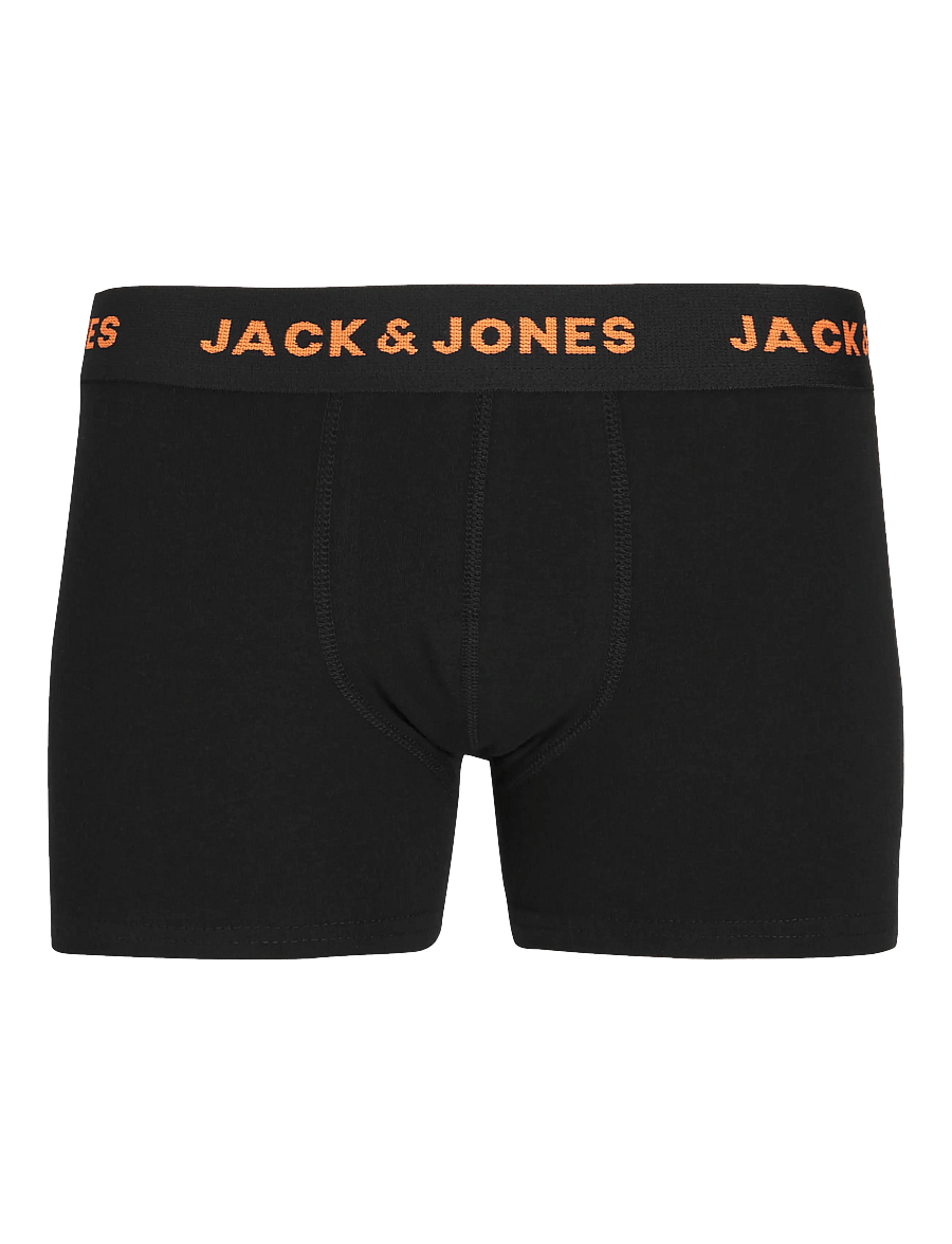 Jack & Jones - JACBASIC TRUNKS 7 PACK NOOS JNR - kalsonger - black - 3