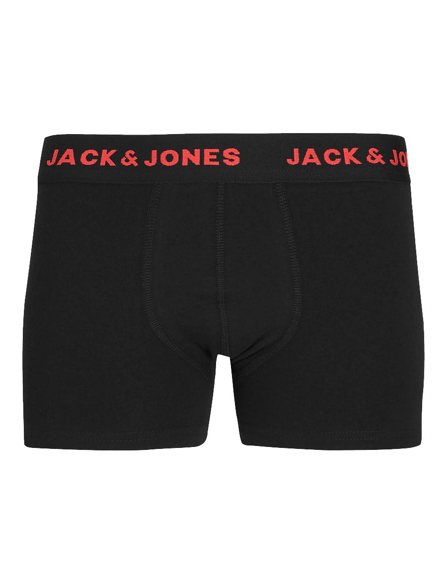 Jack & Jones - JACBASIC TRUNKS 7 PACK NOOS JNR - kalsonger - black - 4