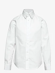 Jack & Jones - JJJOE SHIRT LS PLAIN  JNR - langermede skjorter - white - 0