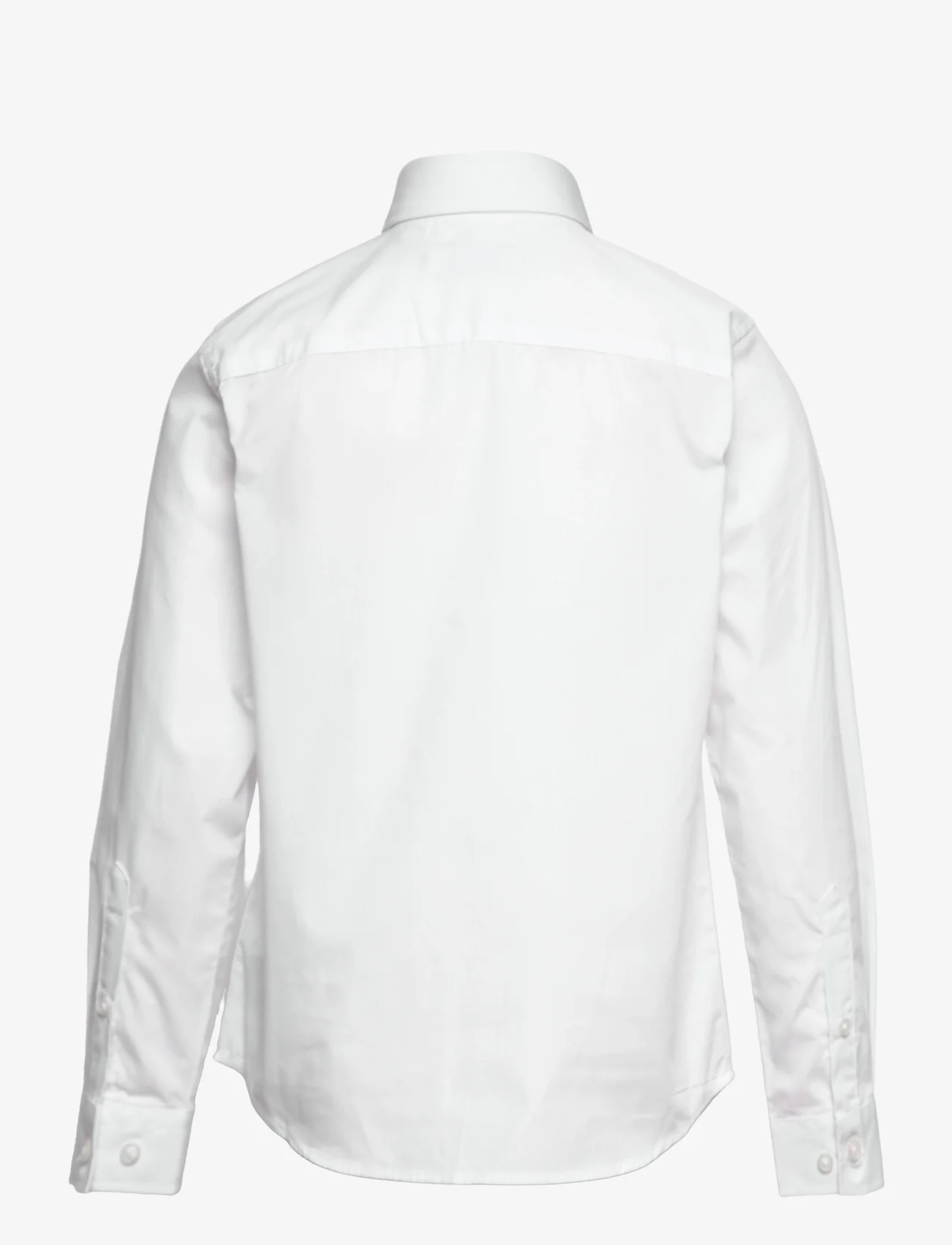 Jack & Jones - JJJOE SHIRT LS PLAIN  JNR - langærmede skjorter - white - 1