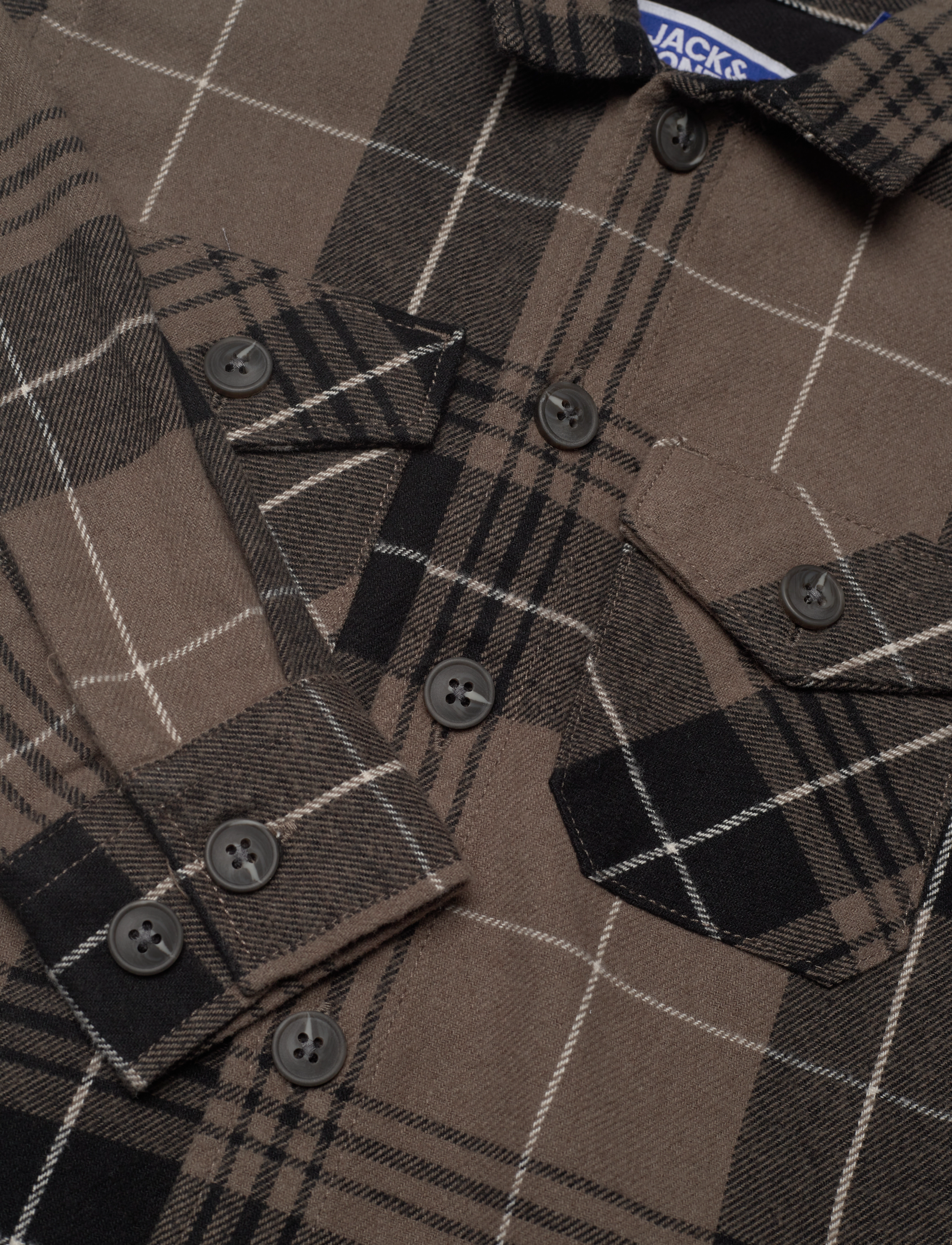 Jack & Jones - JJEJAY OVERSHIRT L/S JNR - falcon - 2