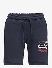 Jack & Jones - JPSTLOGO SWEAT SHORTS 2 COL 22/23  JNR - lühikesed dressipüksid - navy blazer - 0