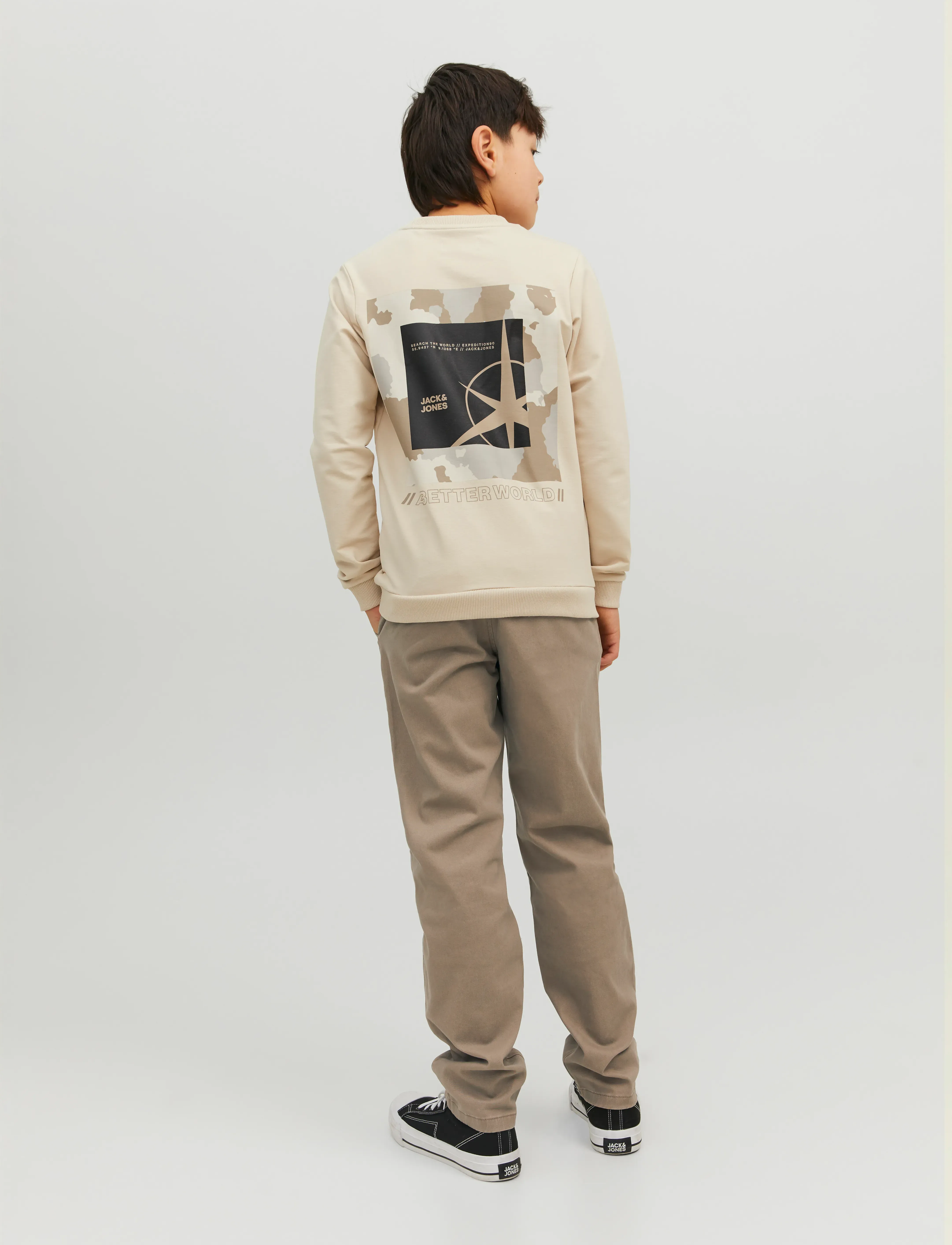 Jack & Jones - JPSTMARCO JJDAVID NOOS JNR - chinos - beige - 3