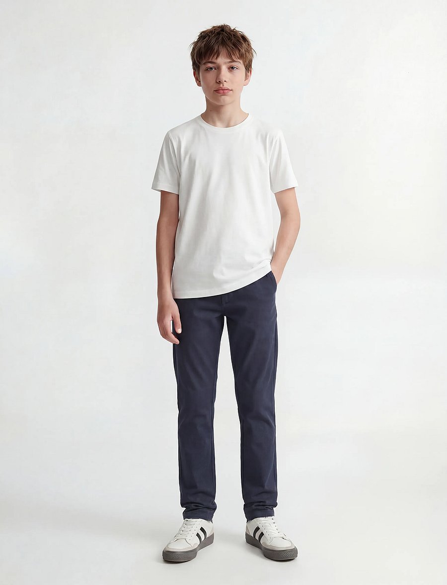 Jack & Jones - JPSTMARCO JJDAVID NOOS JNR - chino-püksid - navy blazer - 4