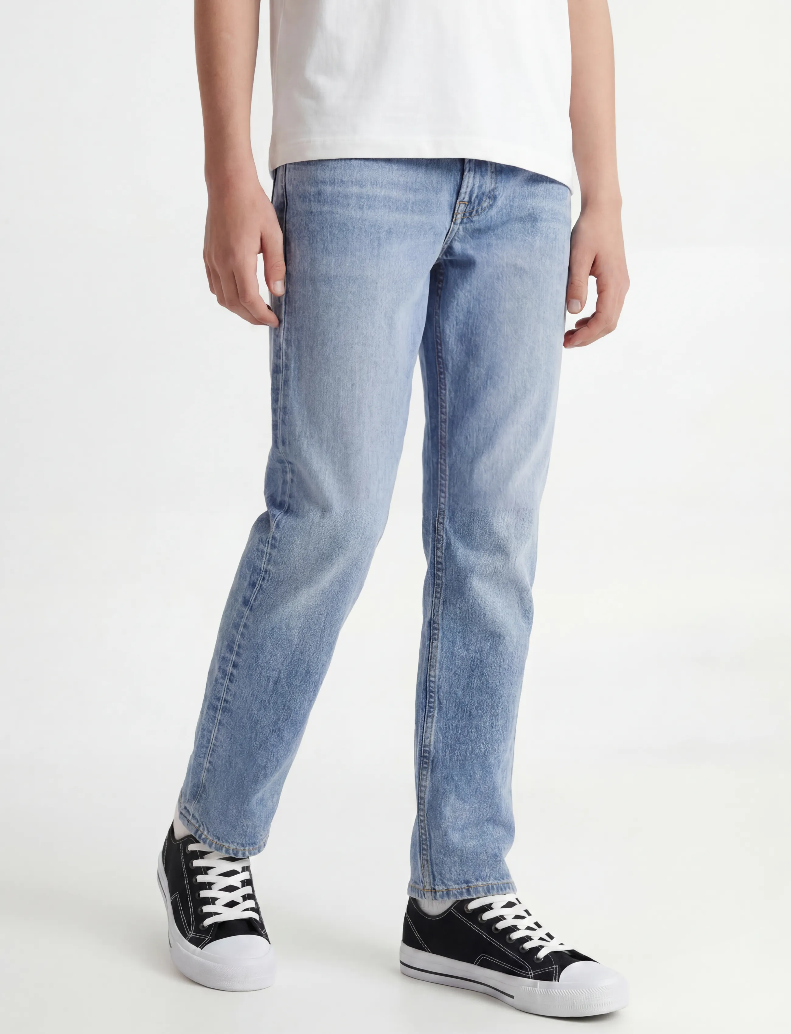 Jack & Jones JJICHRIS JJORIGINAL AKM 920 NOOS JNR - Bottoms - BLUE DENIM / blue