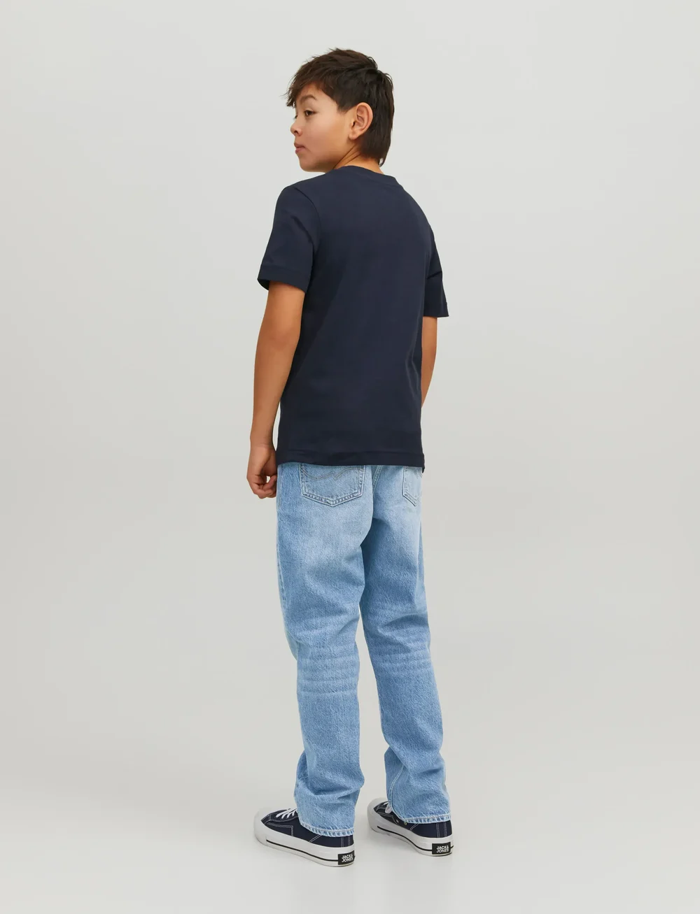 Jack & Jones - JJICHRIS JJORIGINAL AKM 920 NOOS JNR - tavalised teksad - blue denim - 3