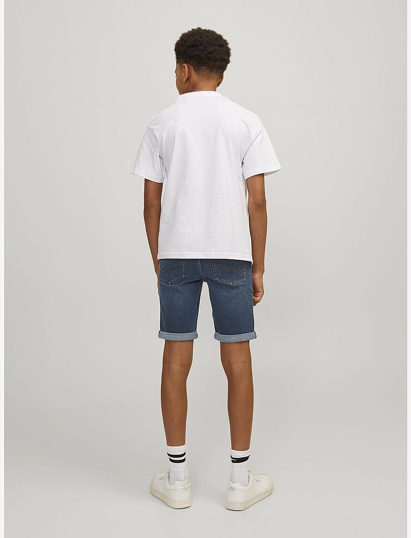Jack & Jones - JJIRICK JJORIGINAL SHORTS MF 550 SN JNR - lühikesed teksapüksid - blue denim - 2