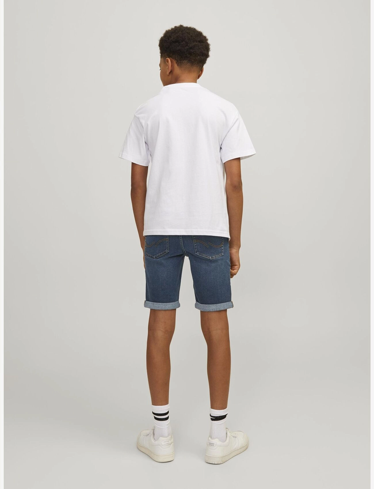 Jack & Jones - JJIRICK JJORIGINAL SHORTS MF 550 SN JNR - blue denim - 2